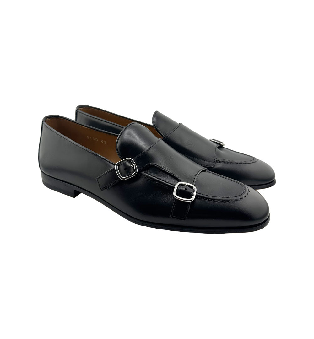 Doppia fibbia Doucal's 3160 N00ANDLER nero 3160 N00 ADLER.N DOUCAL'S