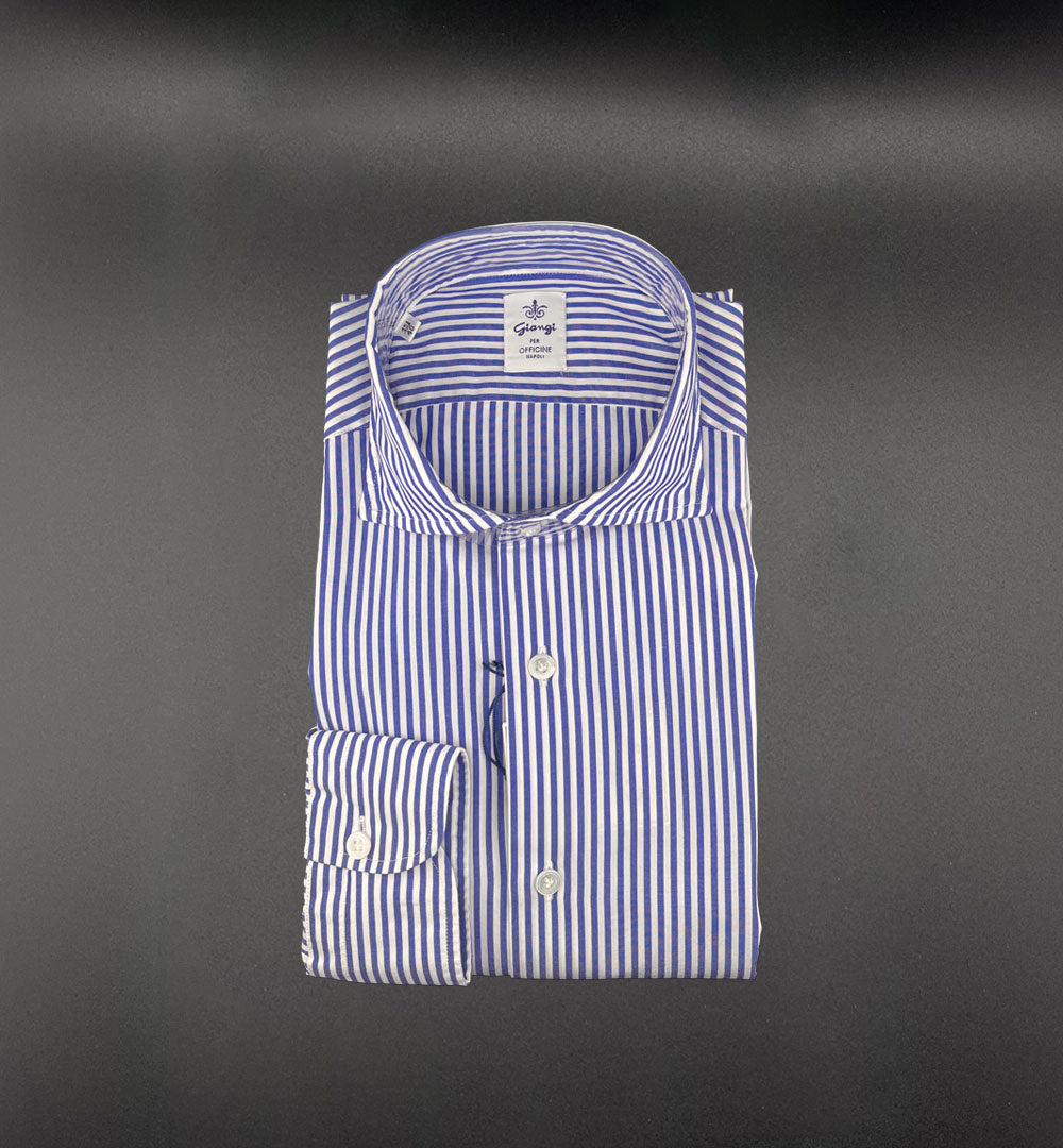 Camicia Giangi uomo 5703 azzurra e bianca 5703 9302 4 AZZURRA GIANGI