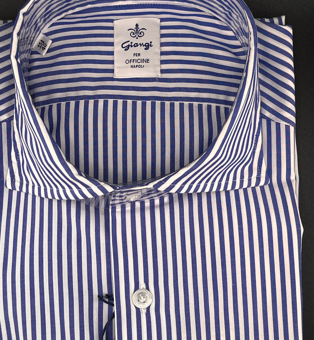 Camicia Giangi uomo 5703 azzurra e bianca 5703 9302 4 AZZURRA GIANGI