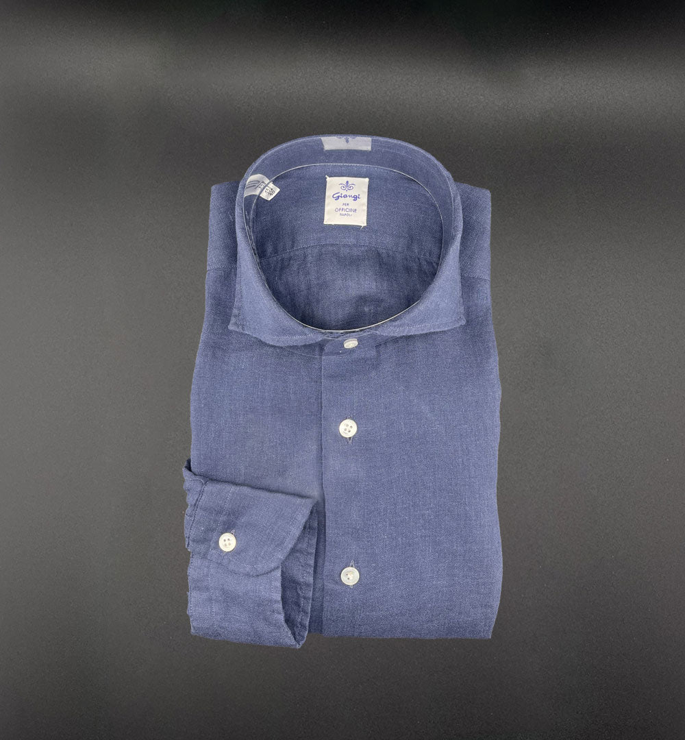 Camicia Giangi uomo 5703 blu 5703 9401 BLU GIANGI