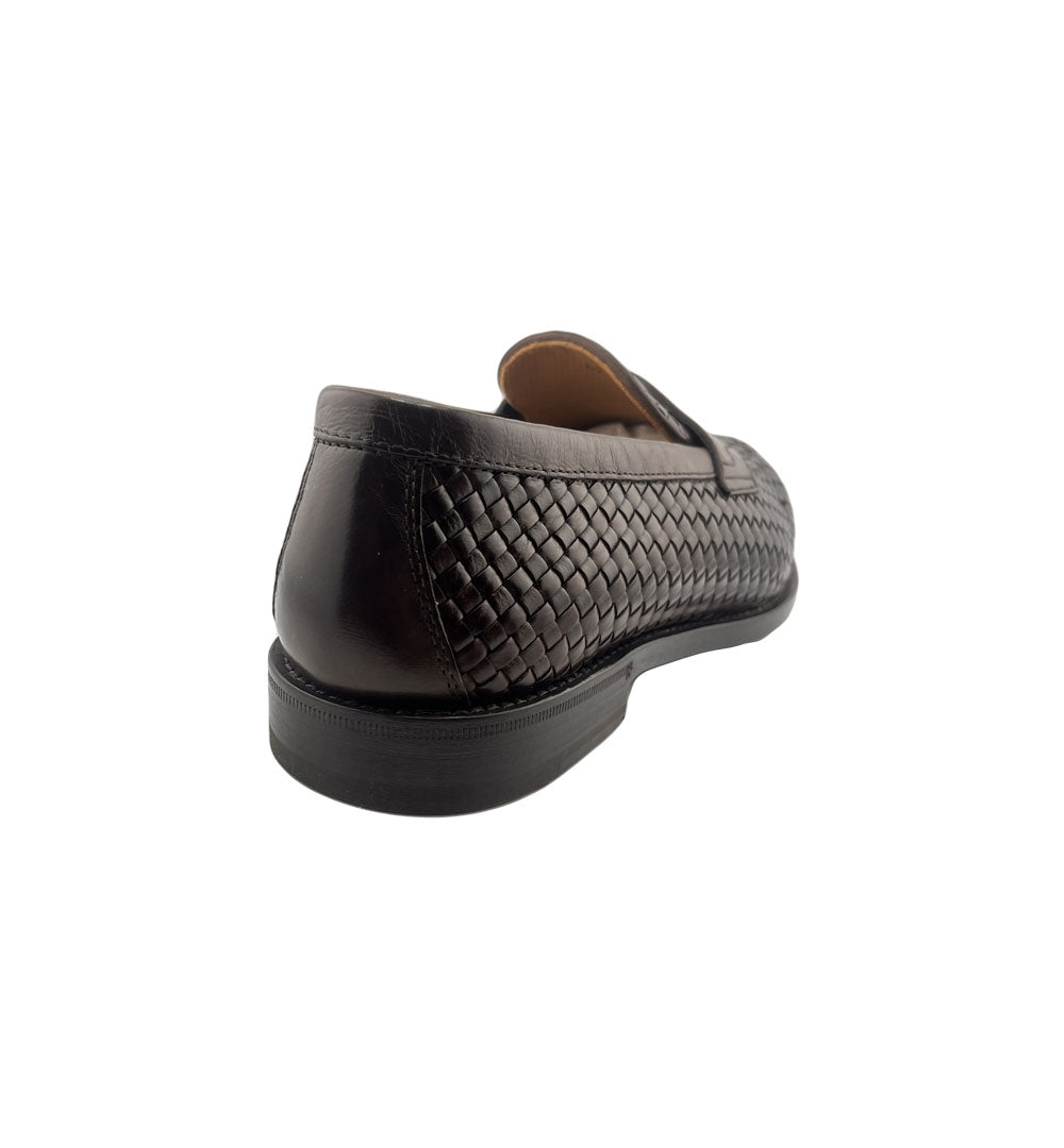 Mocassino Henderson uomo 74401 caffe<BR/> 74401.P.0 PENNY.INTR. HENDERSON