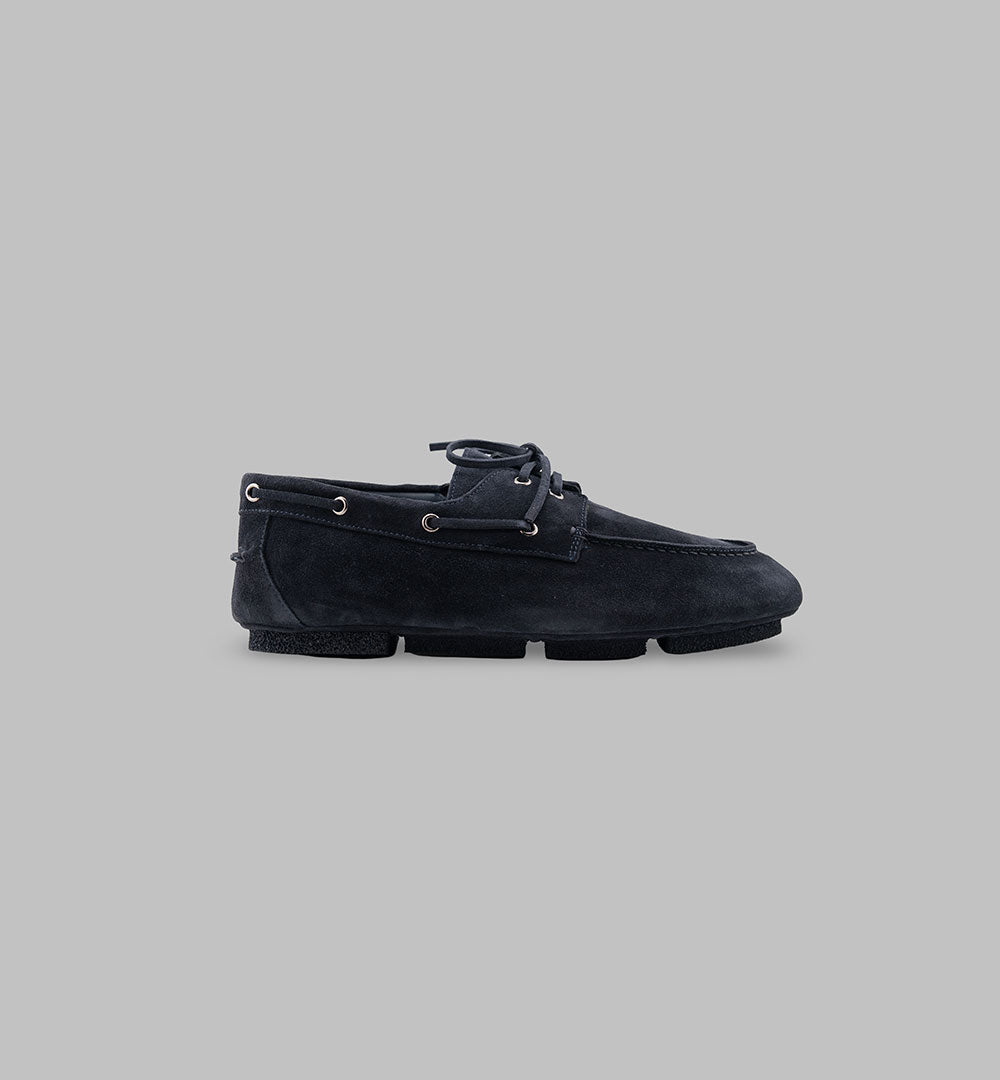 Mocassini Officine Creative C Side blu C-SIDE/004 CACHEMIRE BLU OFFICINE CREATIVE