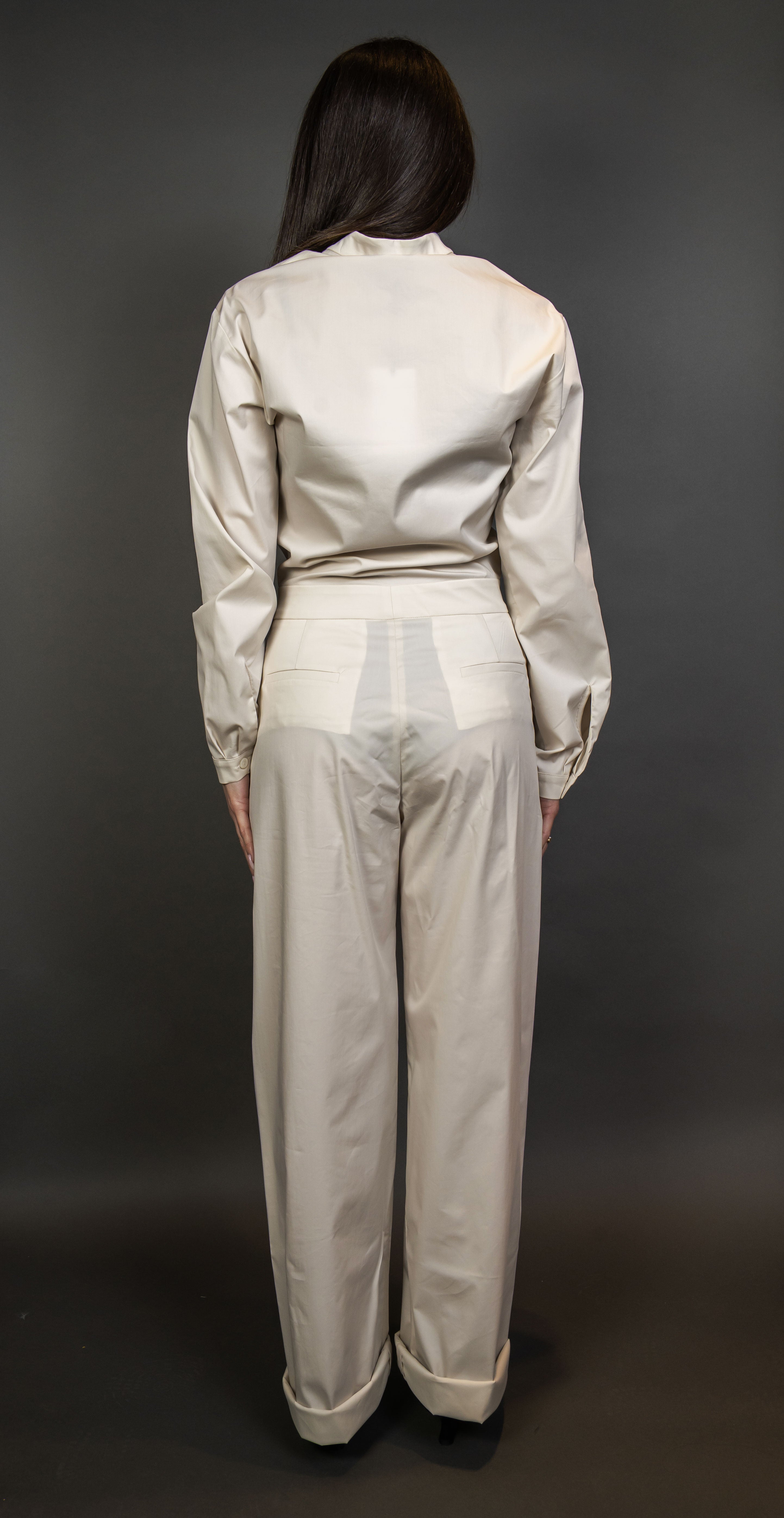 Tuta PT Torino donna 7SGS020STD panna<BR/> 7SGS020STD VD05 0010 PANNA PT TORINO