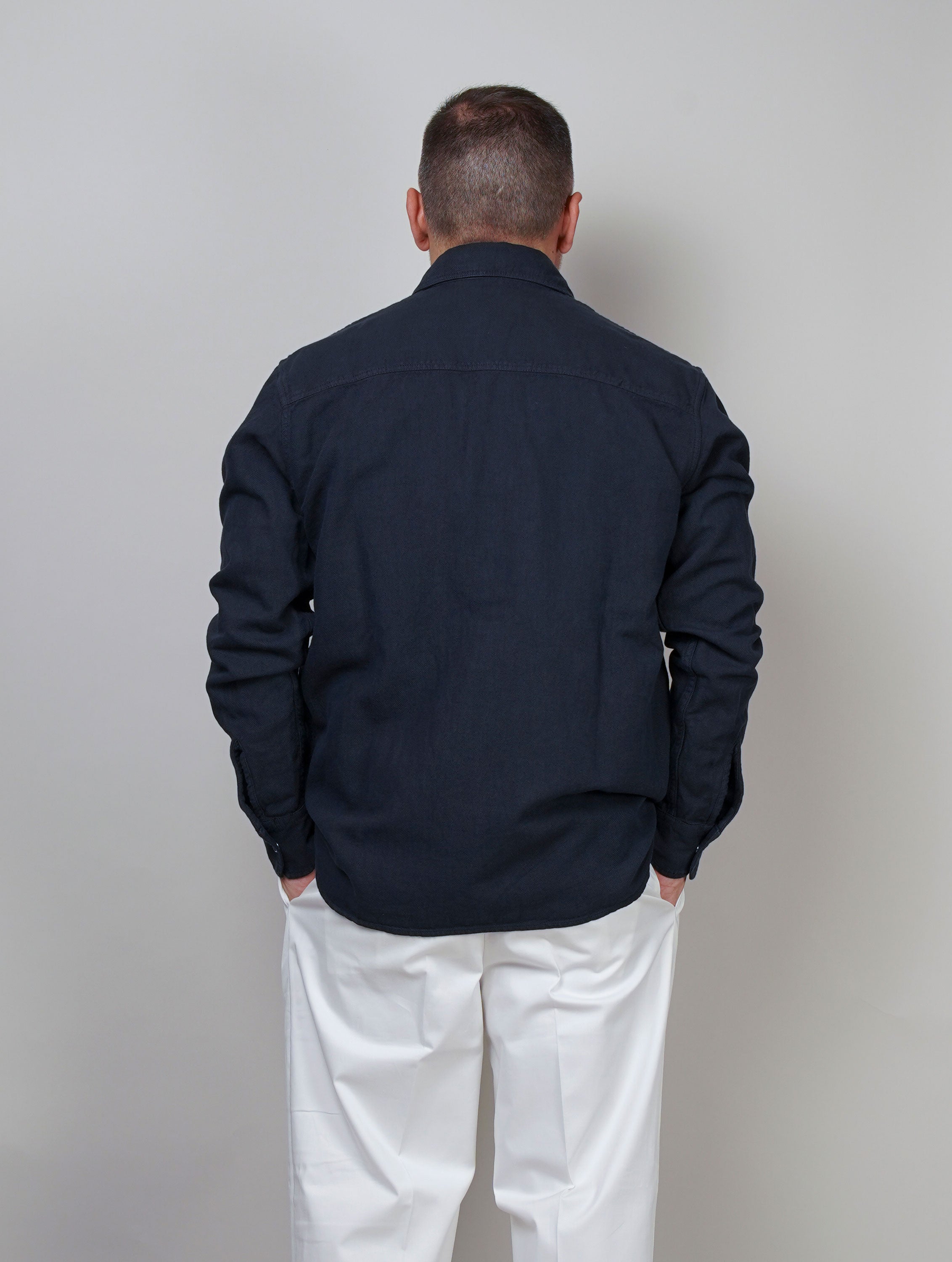 Overshirt Altea uomo 2657305 blu GIUBBINO 2657305 01 ALTEA