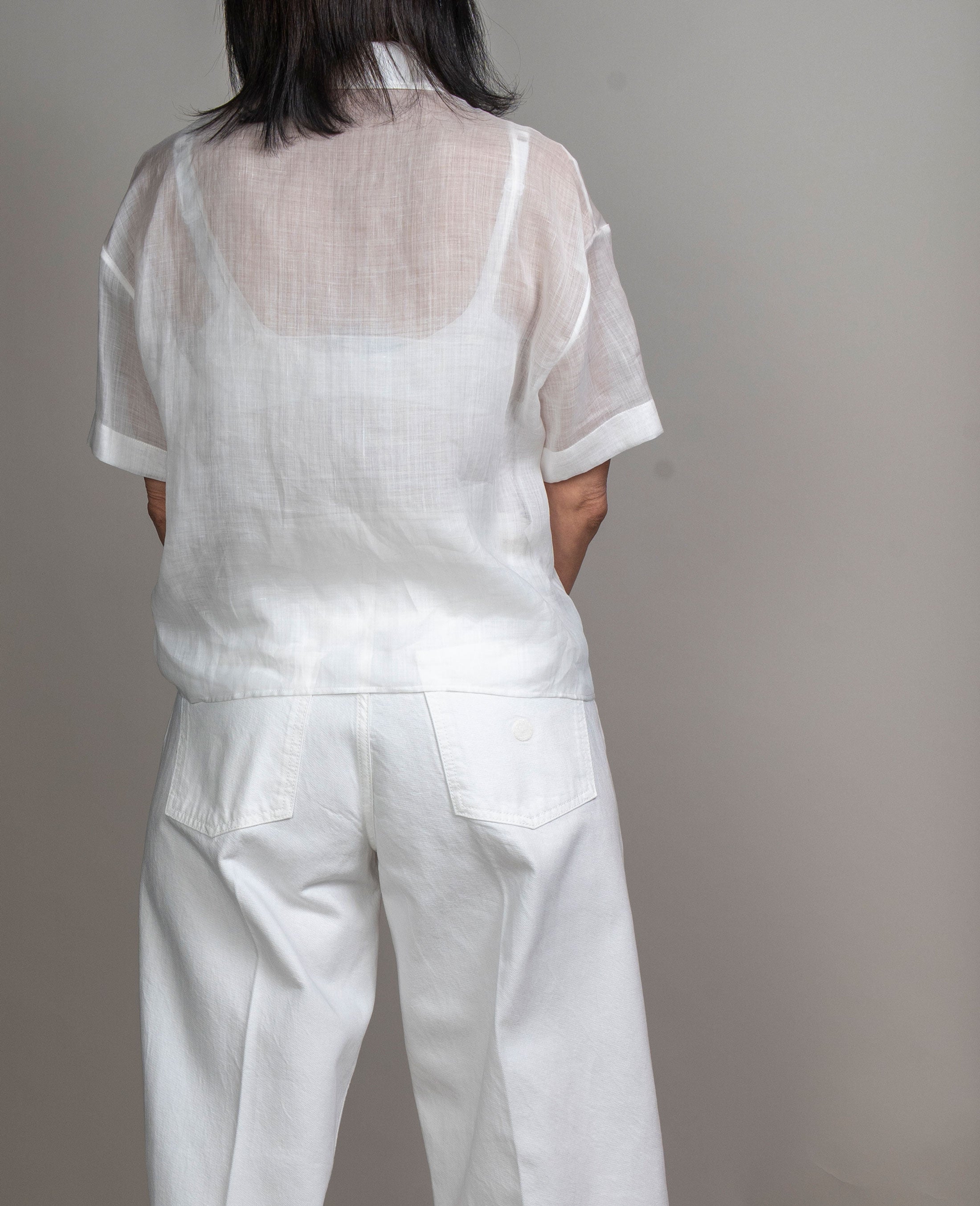 Camicia Barba donna 55000 bianca 55000 001 BIANCO BARBA