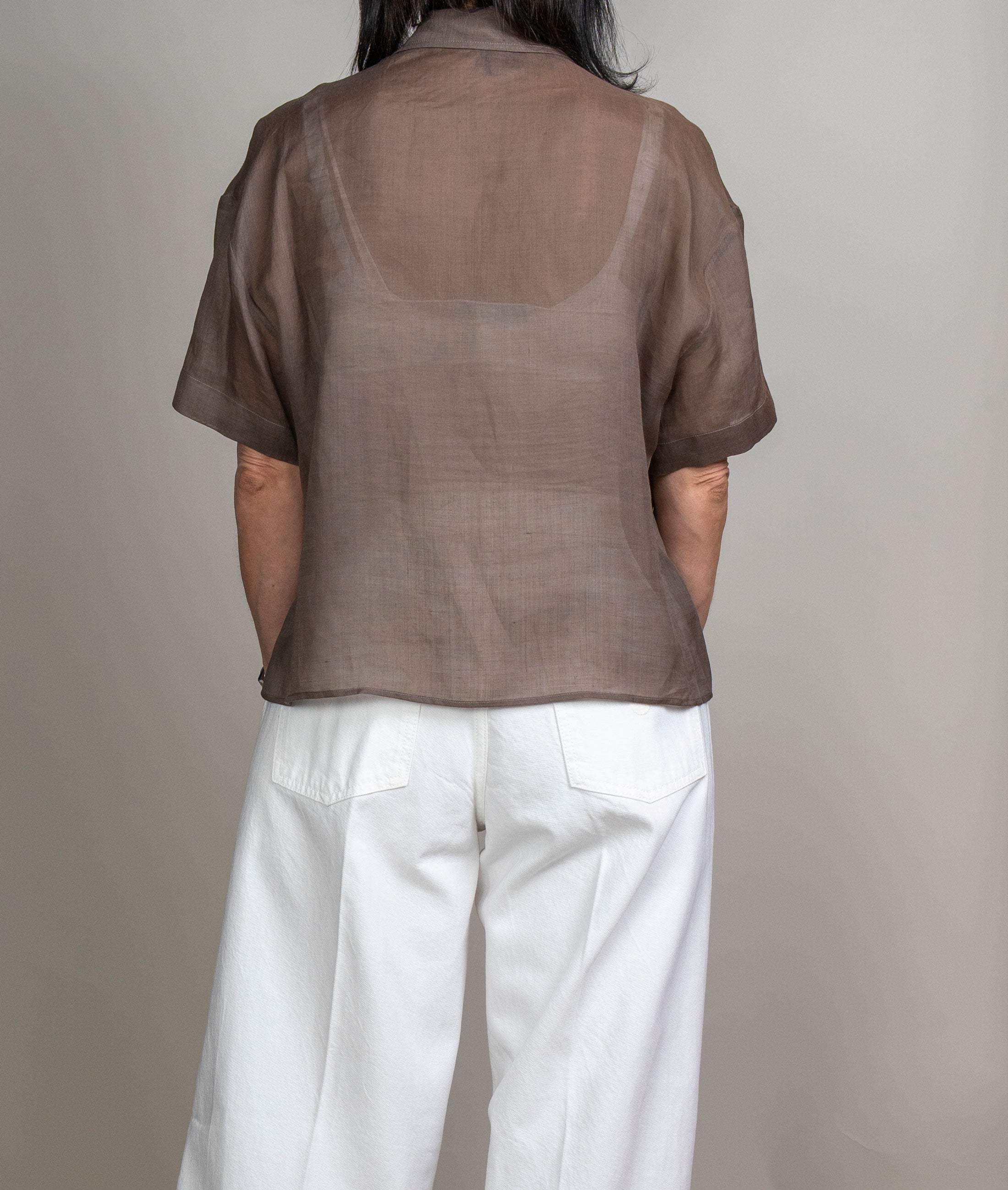 Camicia Barba donna 55000 fango 55000 002 BARBA