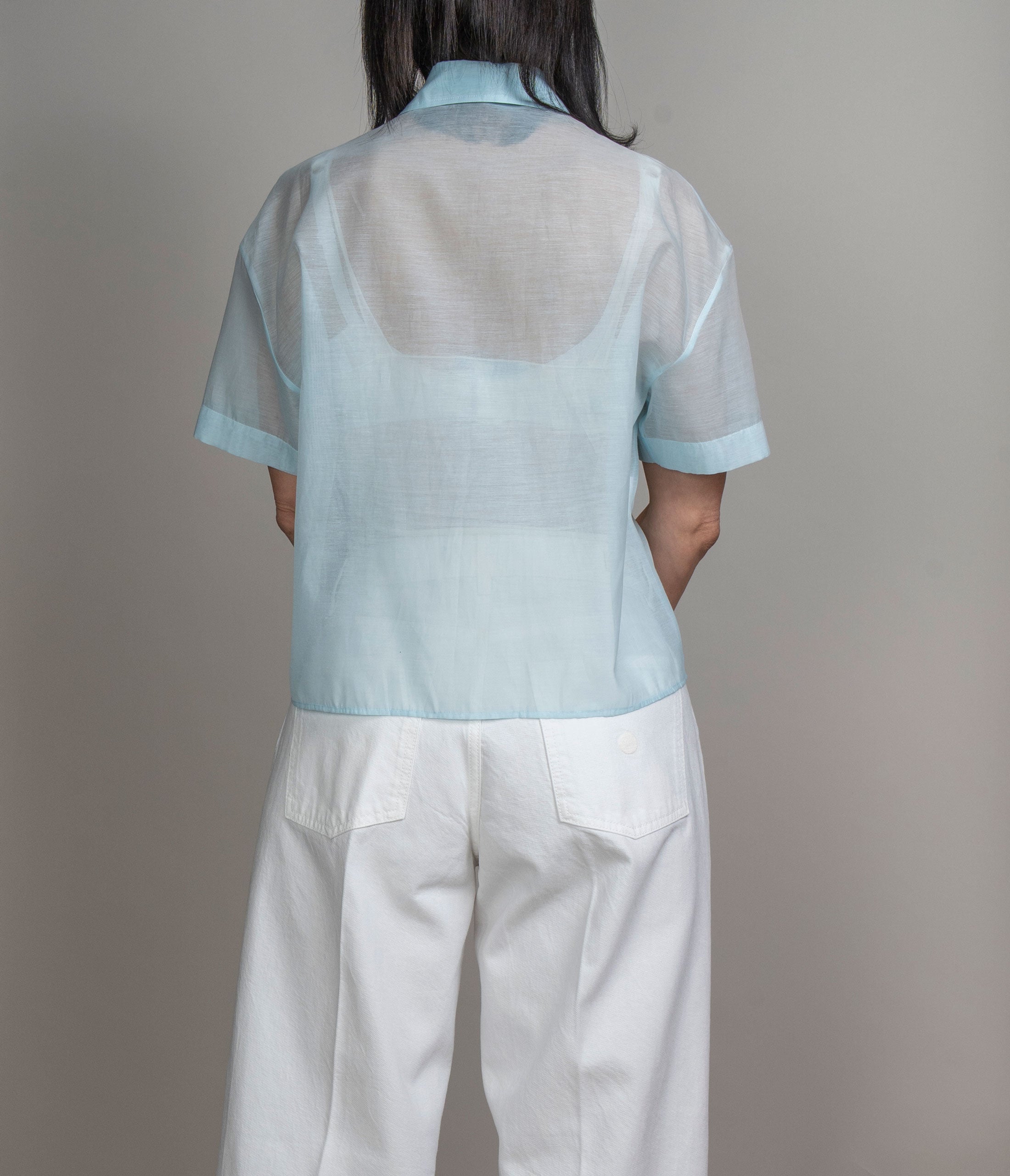 Camicia Barba donna 55005 celeste 55005 002 BARBA