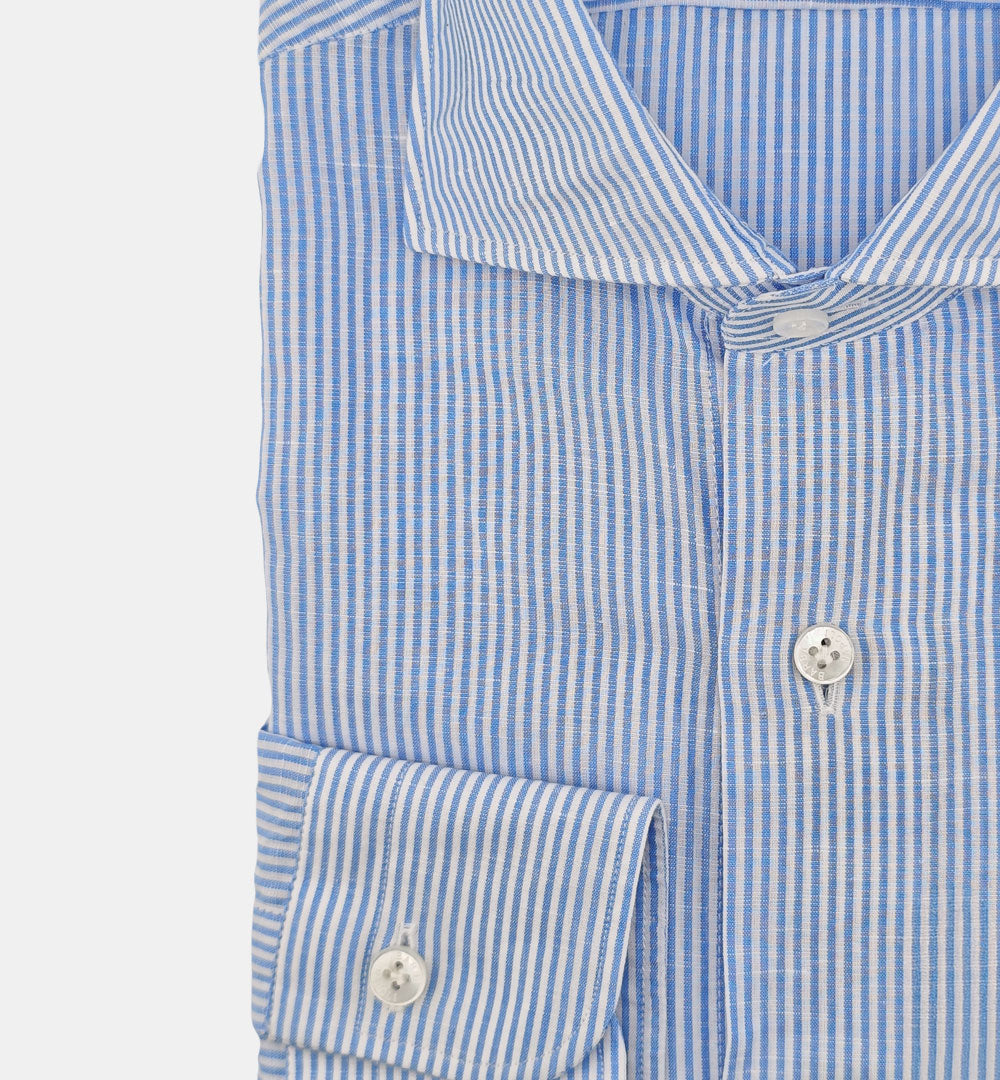 Camicia Barba uomo K1U13 0154031 celeste K1U13 0154031 4 BARBA