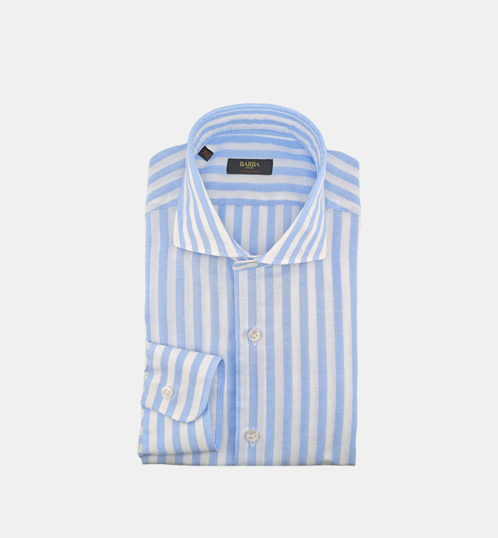 Camicia Barba uomo K1U13 0154032 celeste K1U13 0154032 1 BARBA