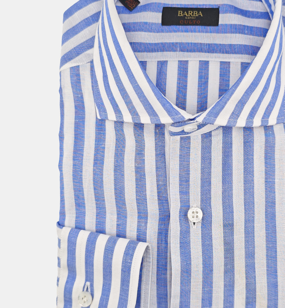 Camicia BARBA uomo K1U13 0154032 Azzurra K1U13 0154032 2 BARBA