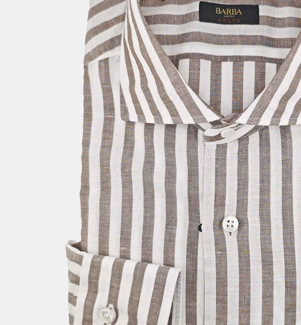 Camicia BARBA uomo K1U13 0154032 Tortora K1U13 0154032 8 BARBA