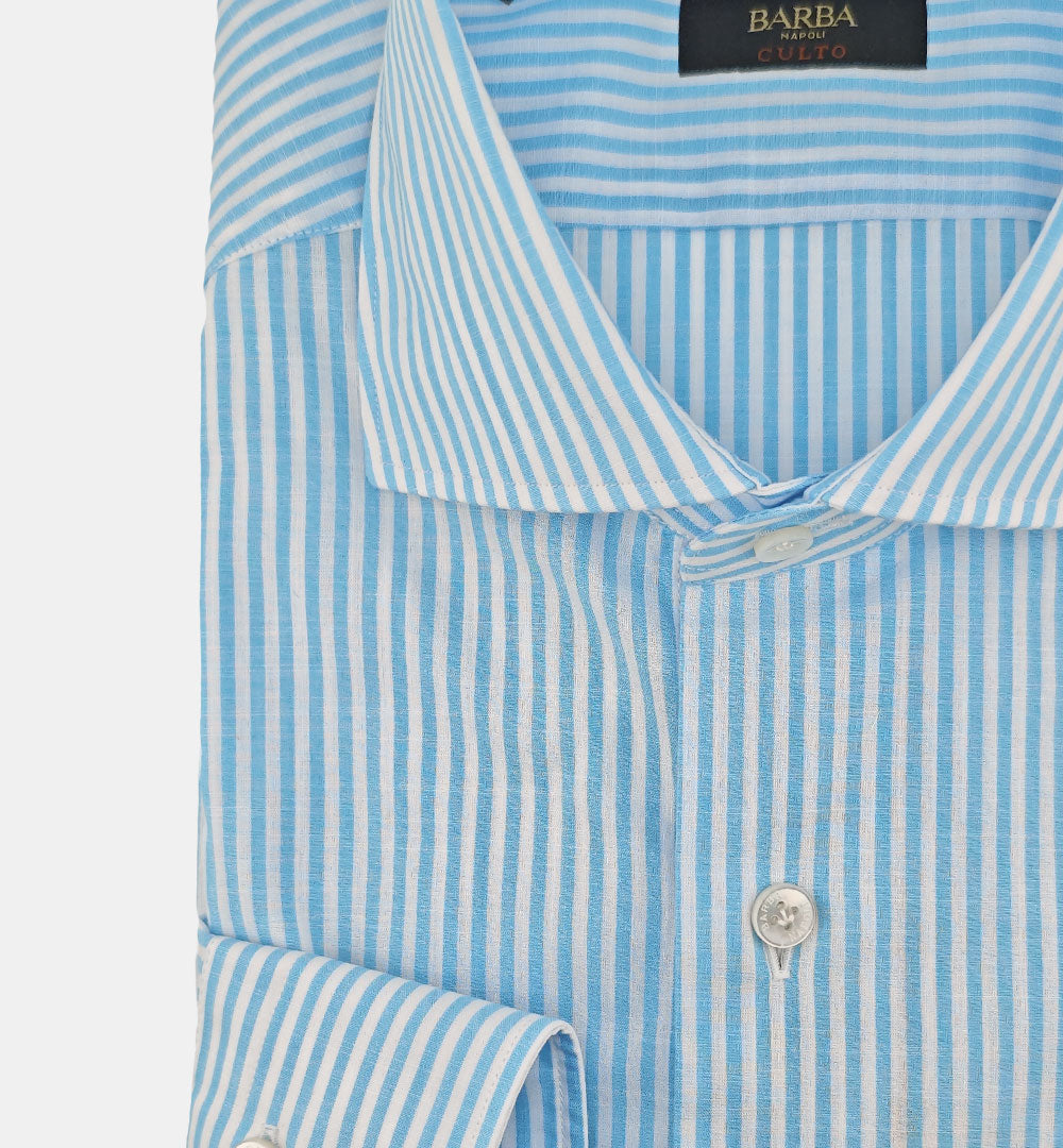 Camicia Barba uomo K1U13 0154102 celeste K1U13 0154102 4 BARBA