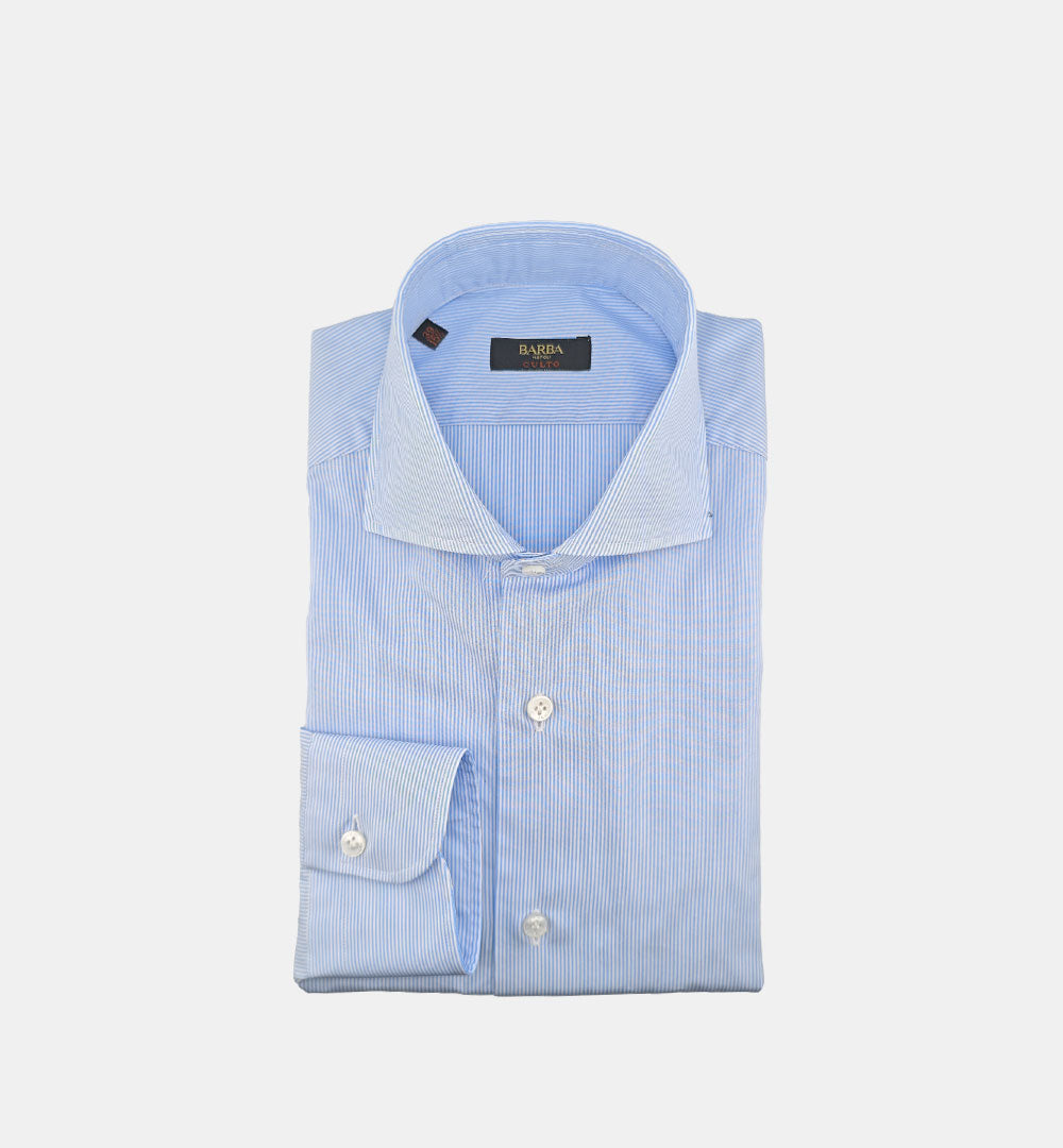 Camicia Barba uomo K1U13 01 8200 celeste K1U13 01 8200 1 BARBA