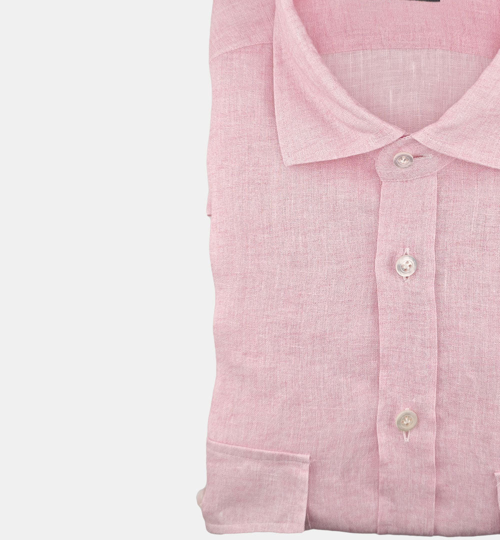 Camicia Barba uomo PIU12 0154073 rosa PIU12 0154073 4 BARBA