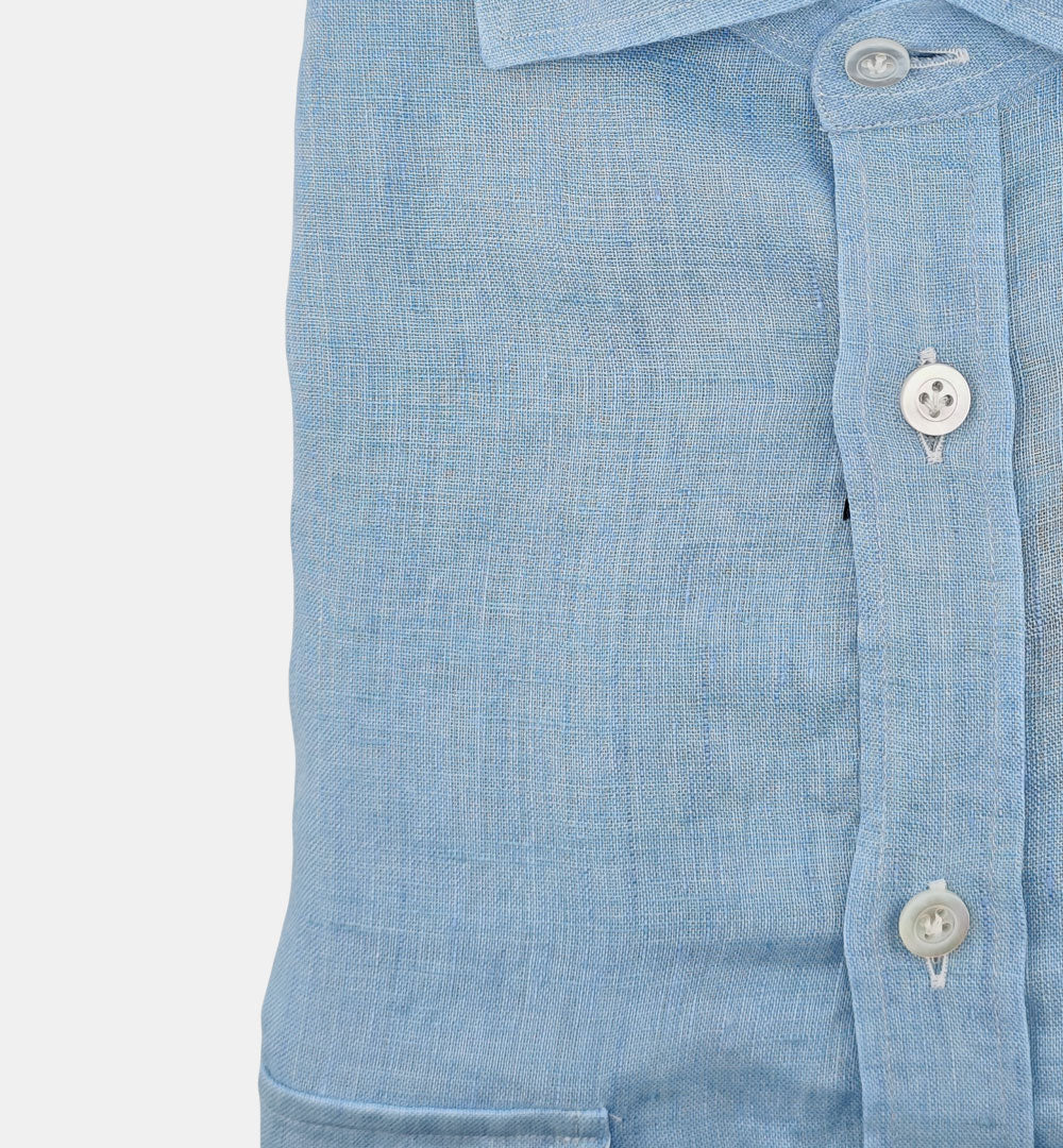 Camicia Barba uomo PIU12 0154112 turchese PIU12 0154112 1 BARBA
