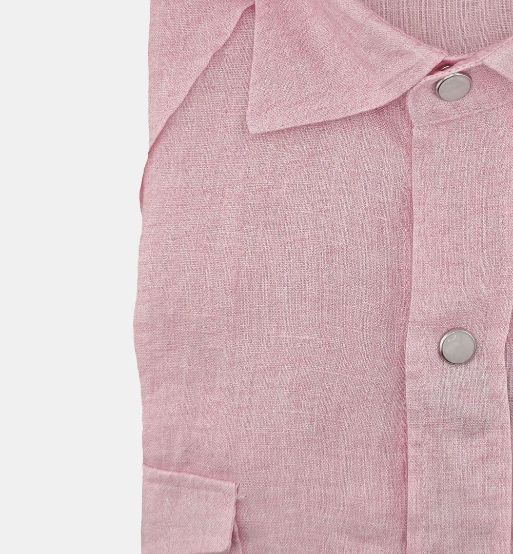 Camicia Barba uomo WSU10 2054073 rosa WSU10 2054073 4 BARBA