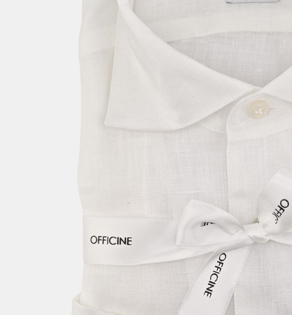 Camicia Borriello uomo 20053 bianca <BR/> 20053 1 BORRIELLO