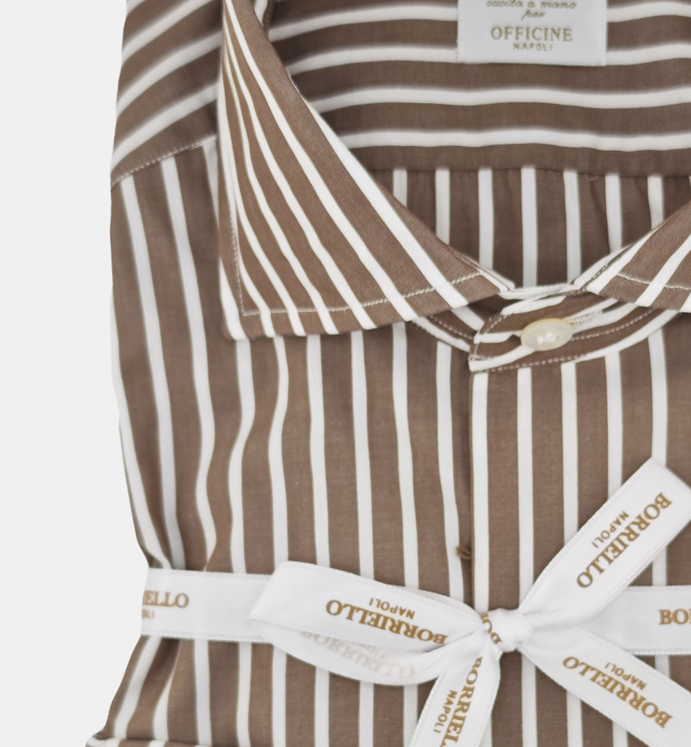 Camicia BORRIELLO uomo 22021 Moro 22021 1 BORRIELLO