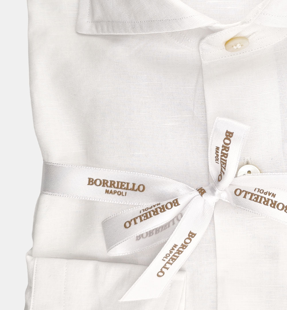 Camicia Borriello uomo 22028 bianca 22028 1 BORRIELLO