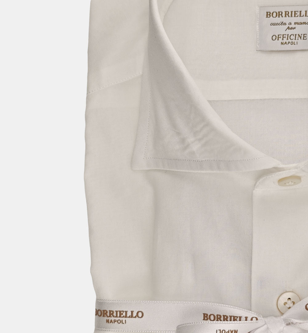 Camicia Borriello uomo 22038 bianca 22038 00 BORRIELLO