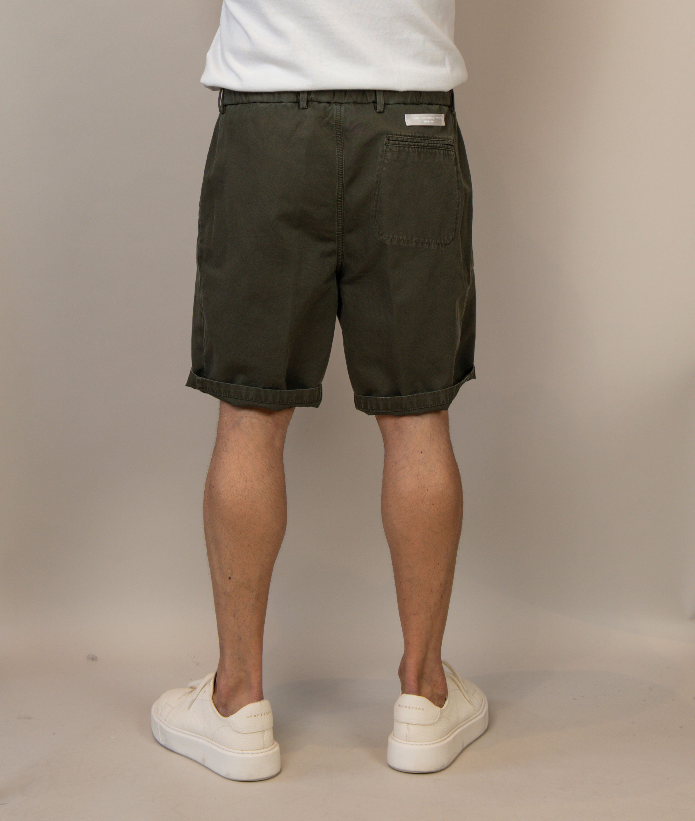 Bermuda Briglia uomo Officined verde OFFICINED 300512 582 BRIGLIA