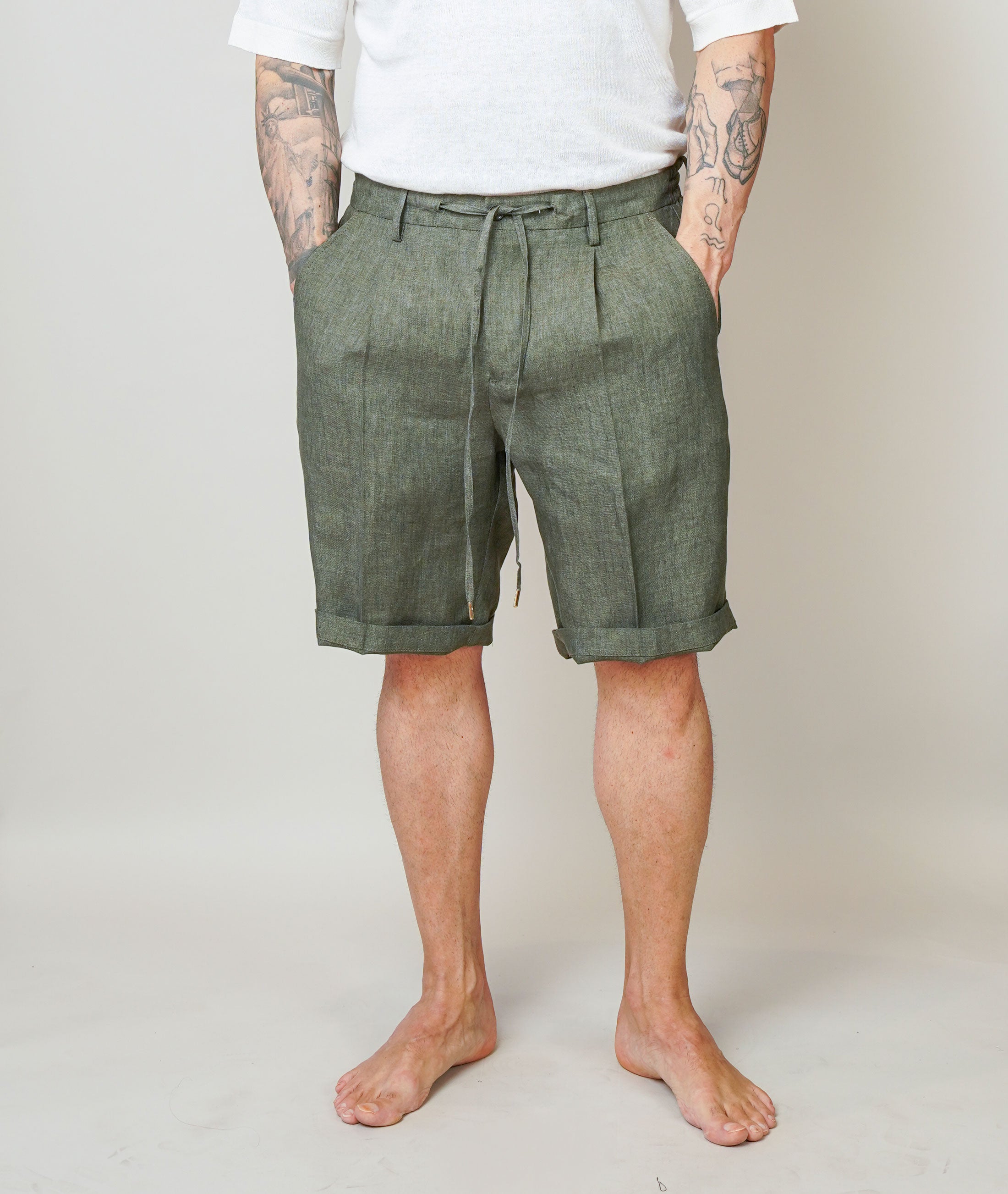 Bermuda Briglia uomo Olbias verde militare OLBIAS 300117 72 BRIGLIA