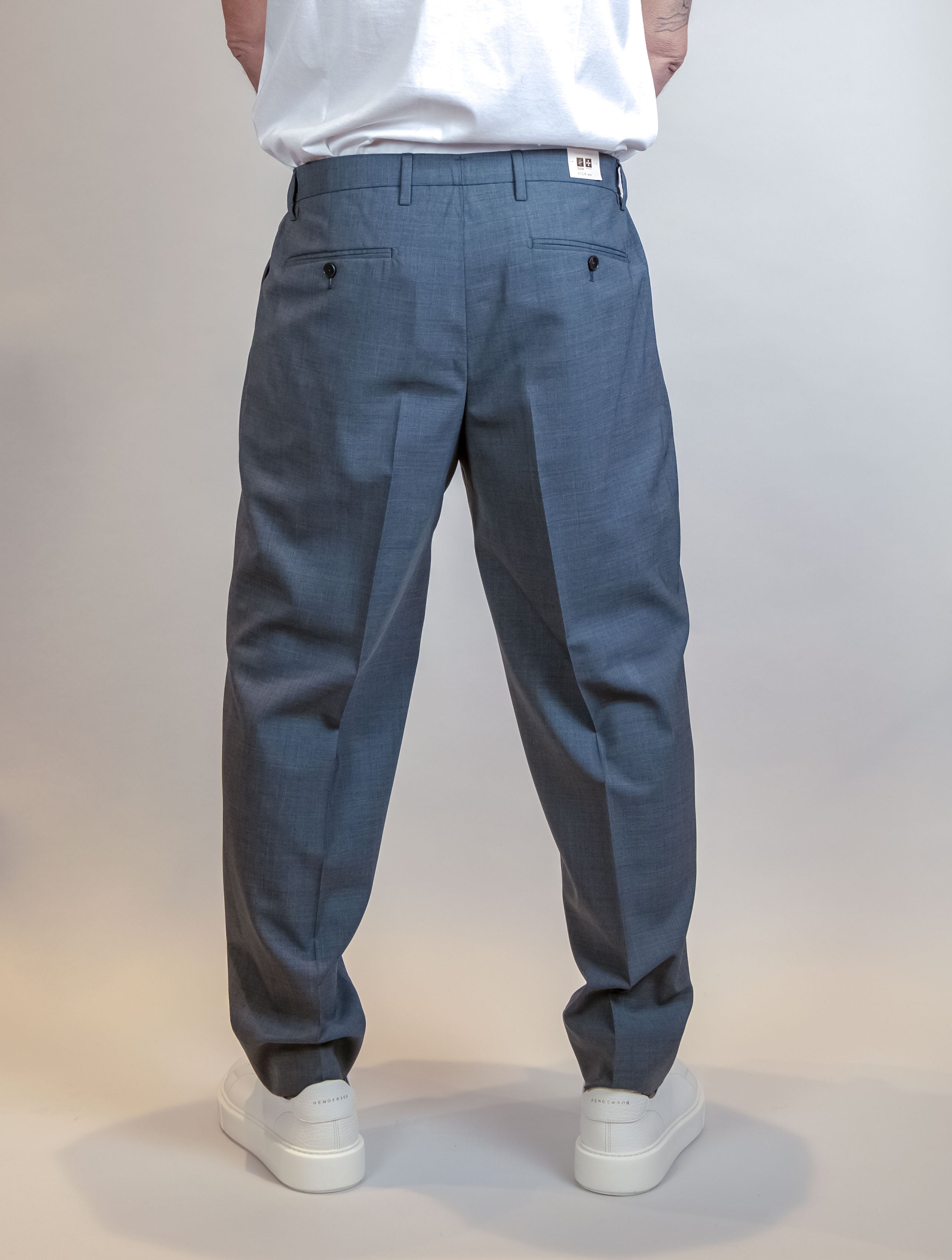 Pantalone BRIGLIA uomo PORTOBELLOS Grigio PORTOBELLOS 300082 080 BRIGLIA