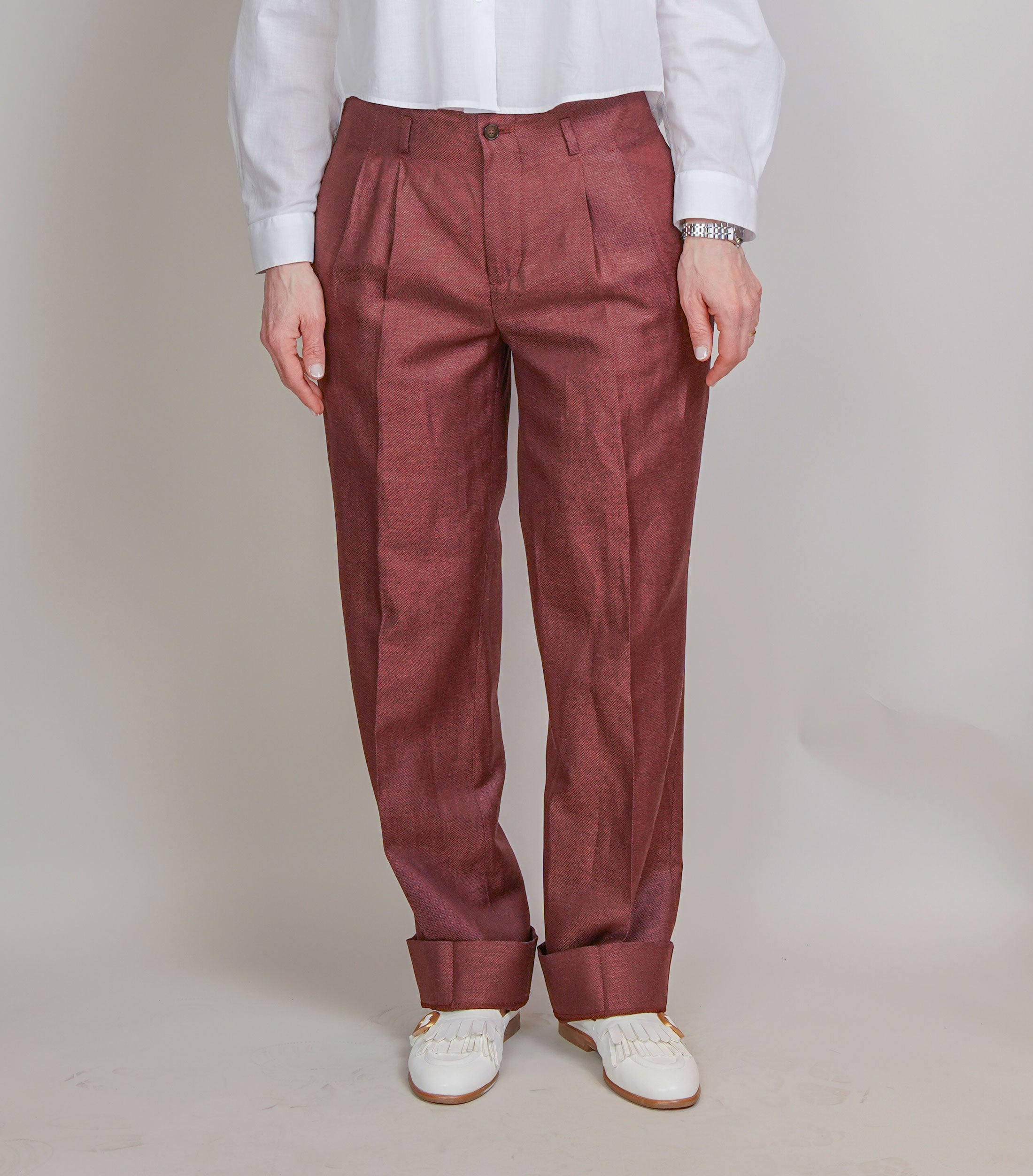 Pantalone Briglia donna Villenueve mattone VILLENEUVE 088 BRIGLIA