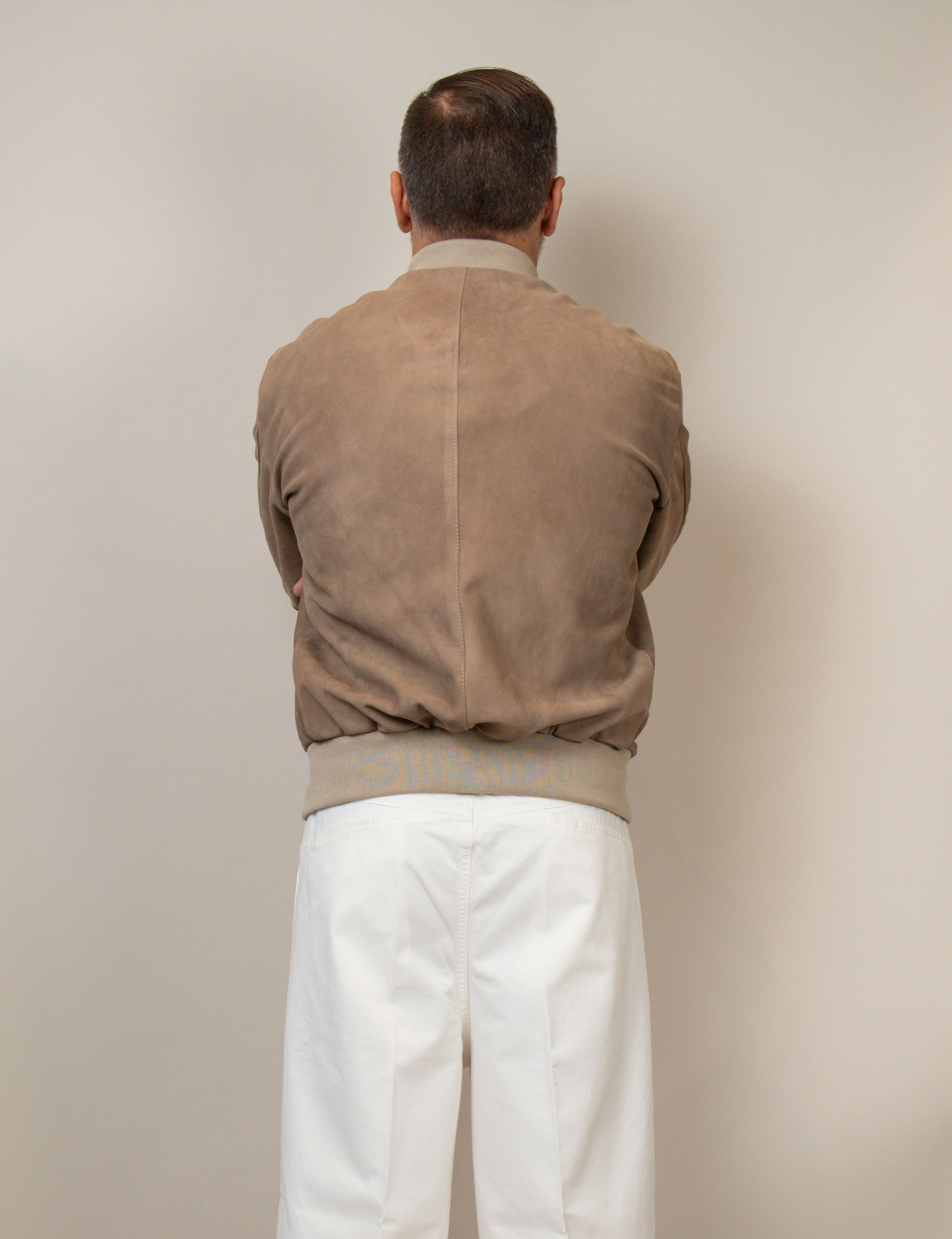 Giubbino Dfour uomo 812 CMA beige BOMBER 812 CM BEIGE DFOUR