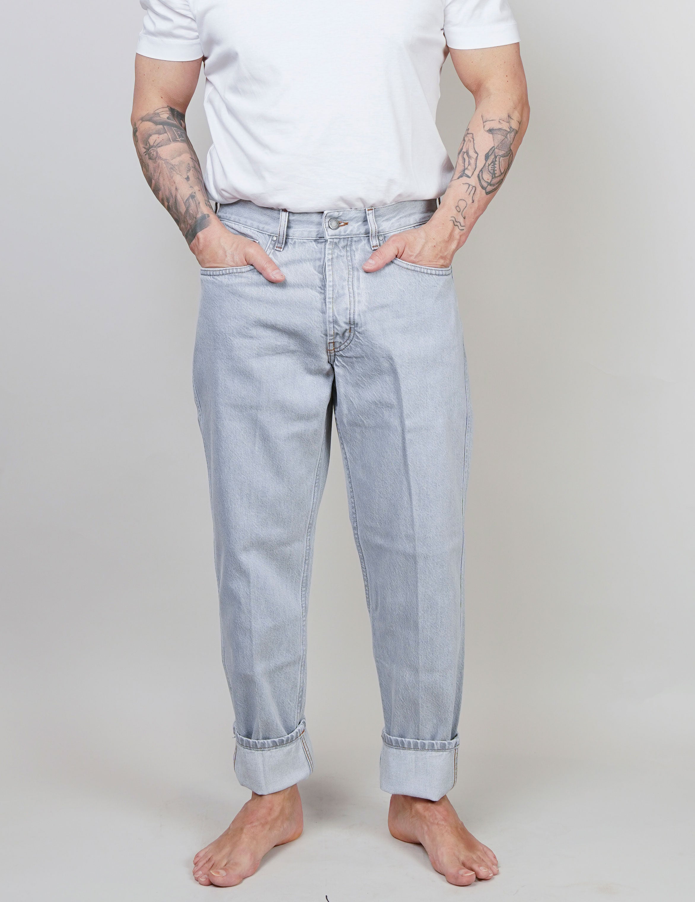 Jeans Don the fuller uomo Seoul grigio DENIM SEOUL 72GR 6040 DON THE FULLER