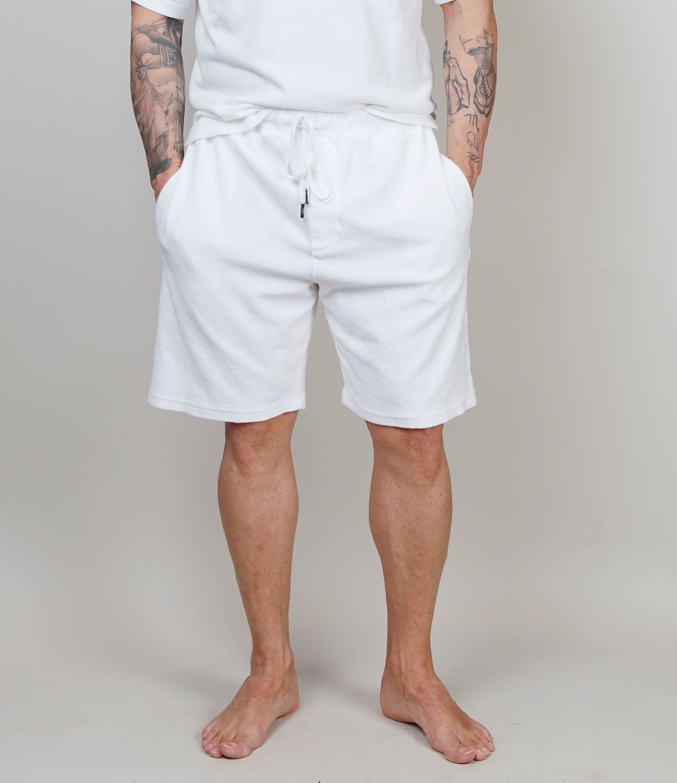 Shorts Fedeli uomo 0638 bianco SHORT 0638 41 FEDELI