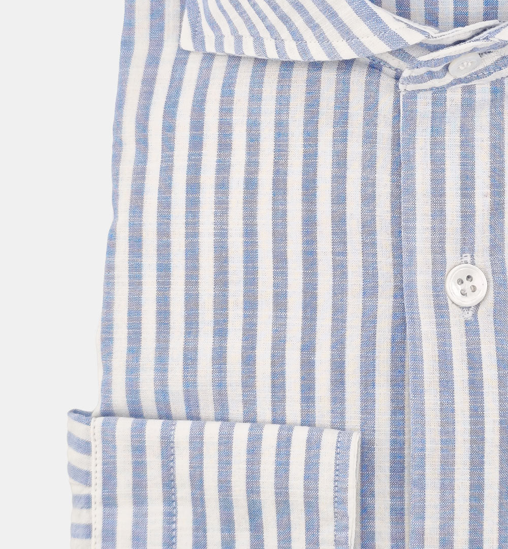 Camicia Giangi uomo 23035 celeste bianca CAMICIA 2303 7 GIANGI