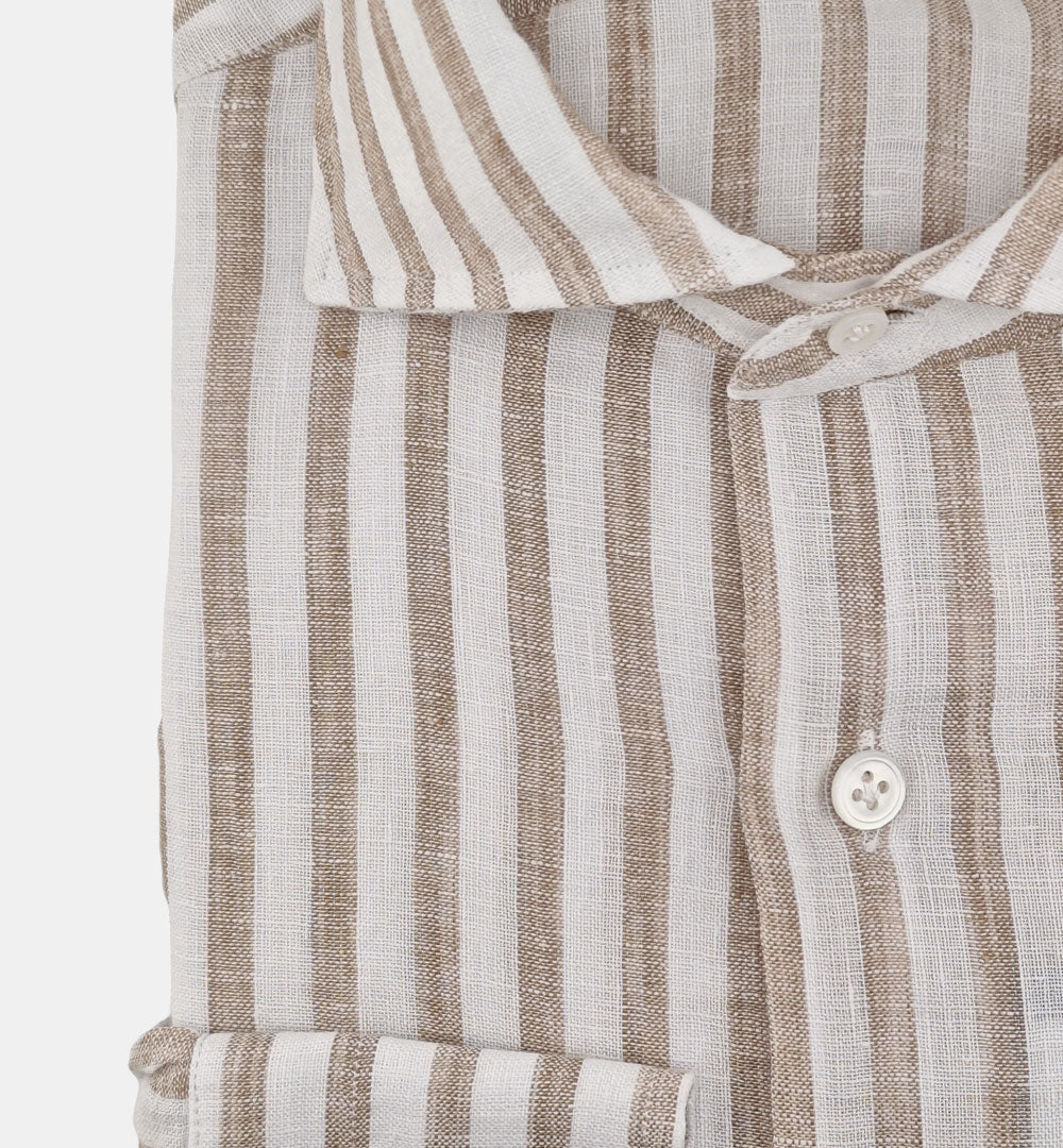 Camicia Giangi uomo 24073 marrone CAMICIA 2407 9 GIANGI