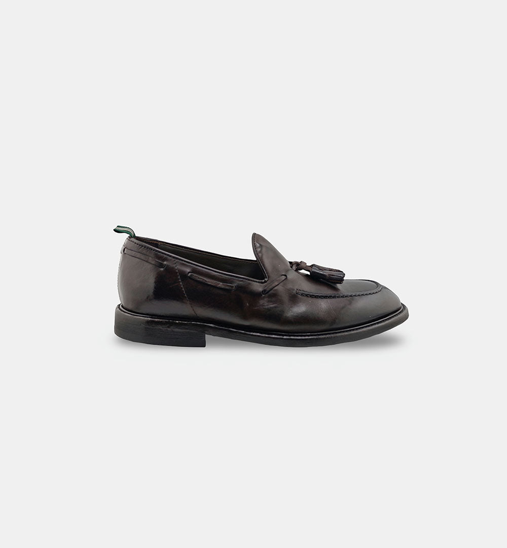 Mocassino GREEN GEORGE uomo 6011 Testa di moro 6011 NAP432 MAREMMA WASH GREEN GEORGE