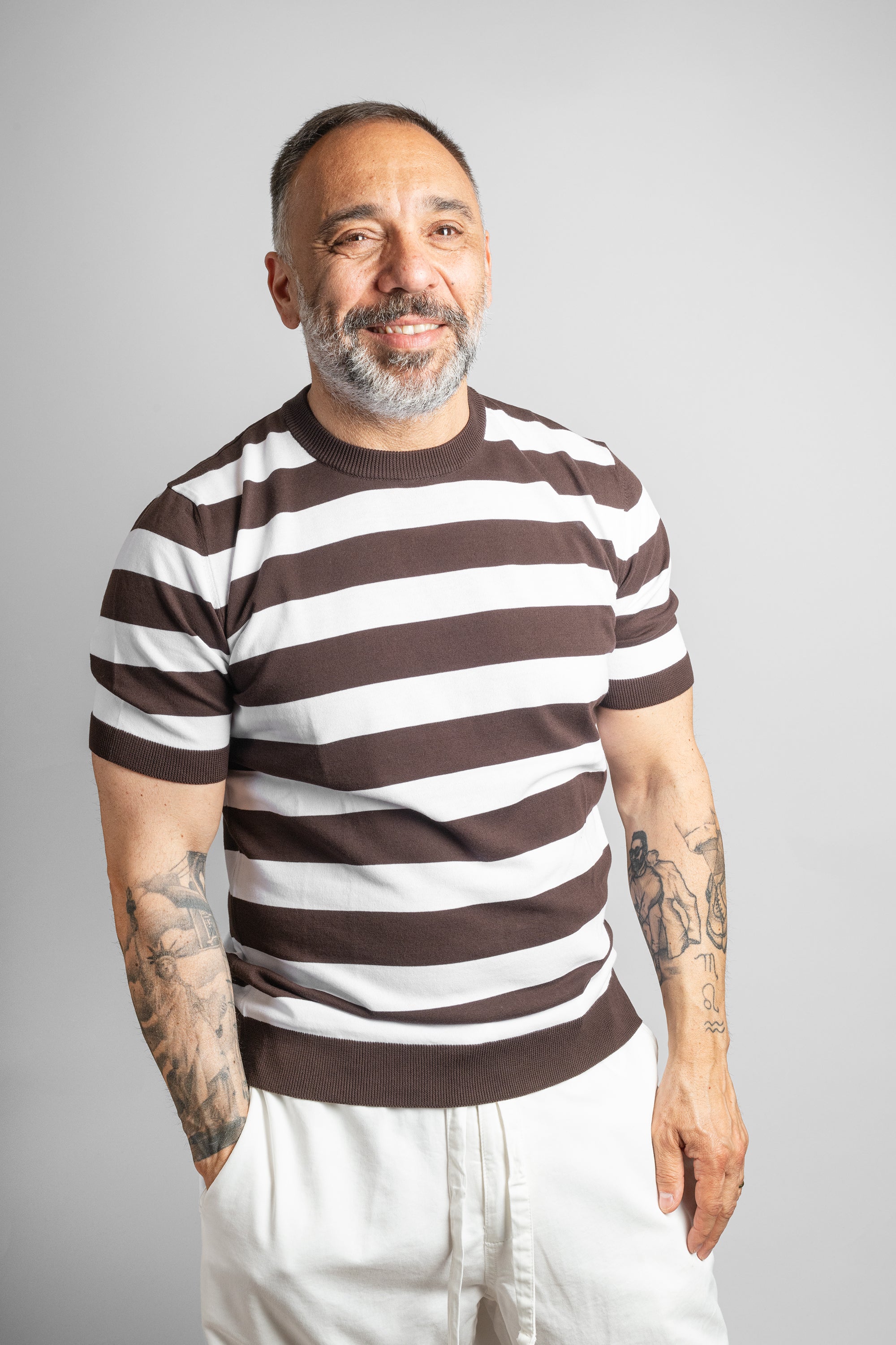 T-shirt KANGRA uomo GIROCOLLO 3033 21 Moro<BR/> GIROCOLLO 3033 21 0232 KANGRA