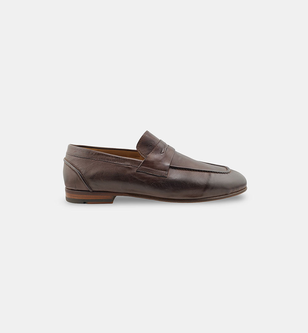 Mocassini Lemargo uomo J01A salice testa di moro JA01A SALICE TDM LEMARGO