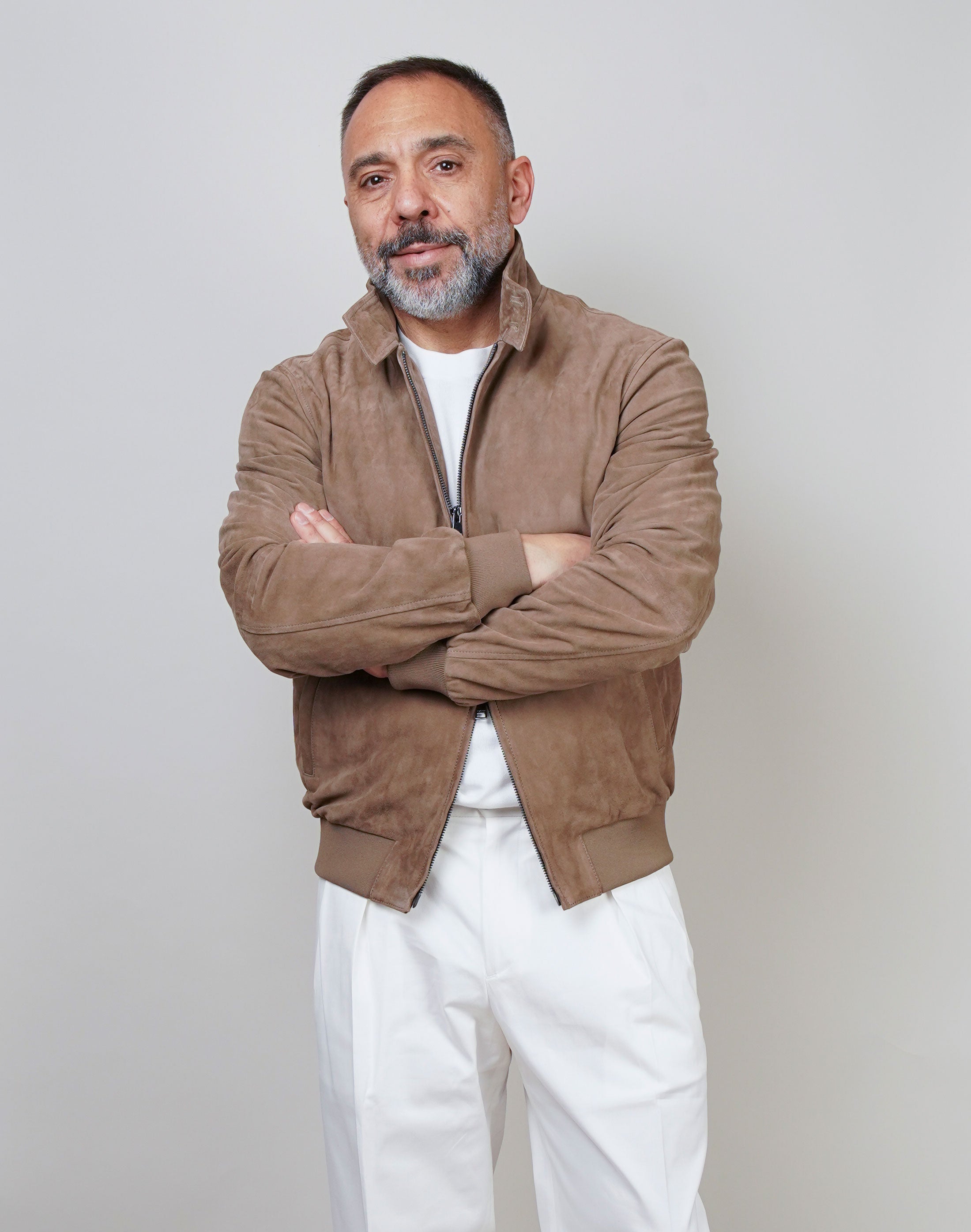Giubbino Mabrum uomo Bomber Frank tortora BOMBER FRANK S 924729 026 MABRUM