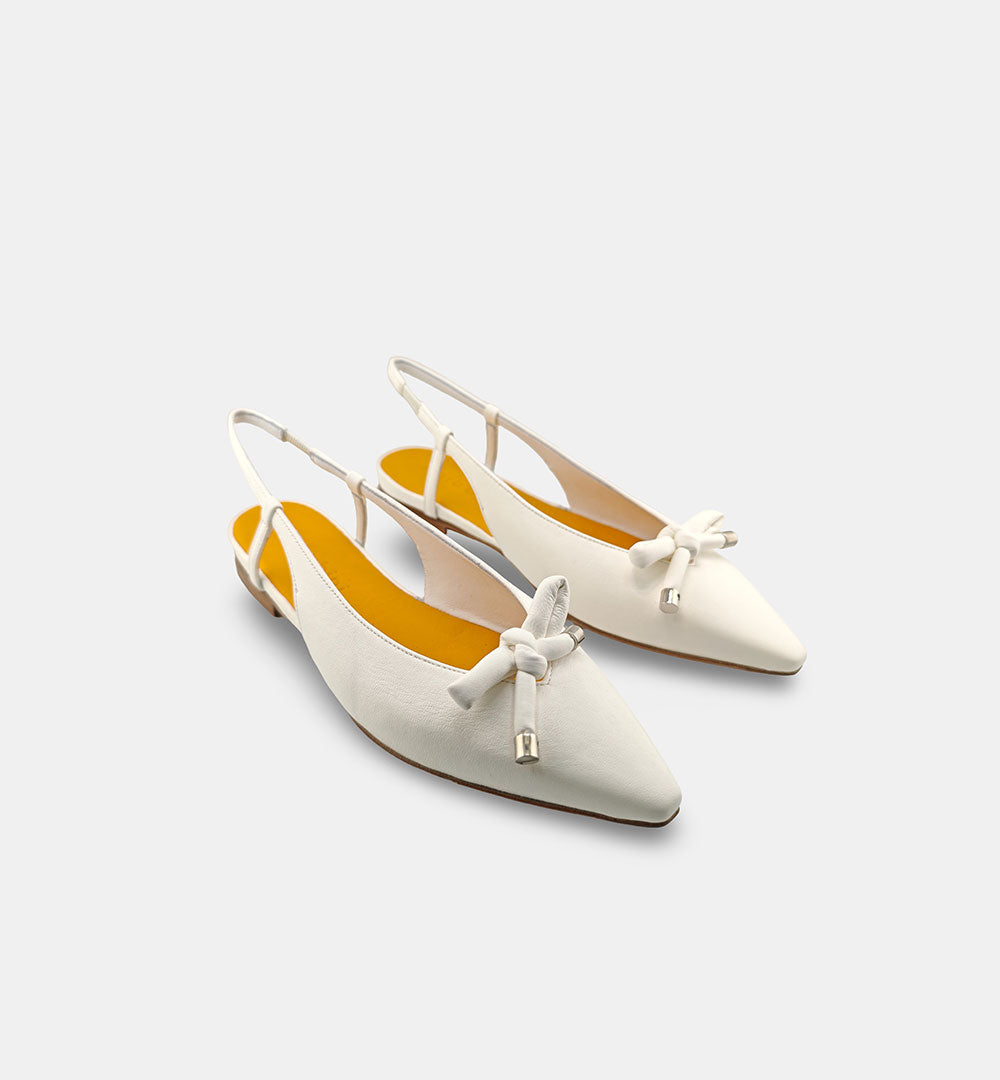 Ballerine Mara Bini donna Z522 Milena bianche Z522 CHANEL.B MARA BINI