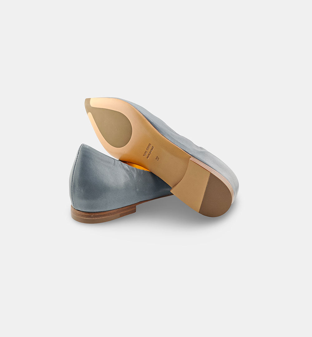 Ballerine Mara Bini donna Z523 Milena ceruleo Z523 BALLERINA.C MARA BINI