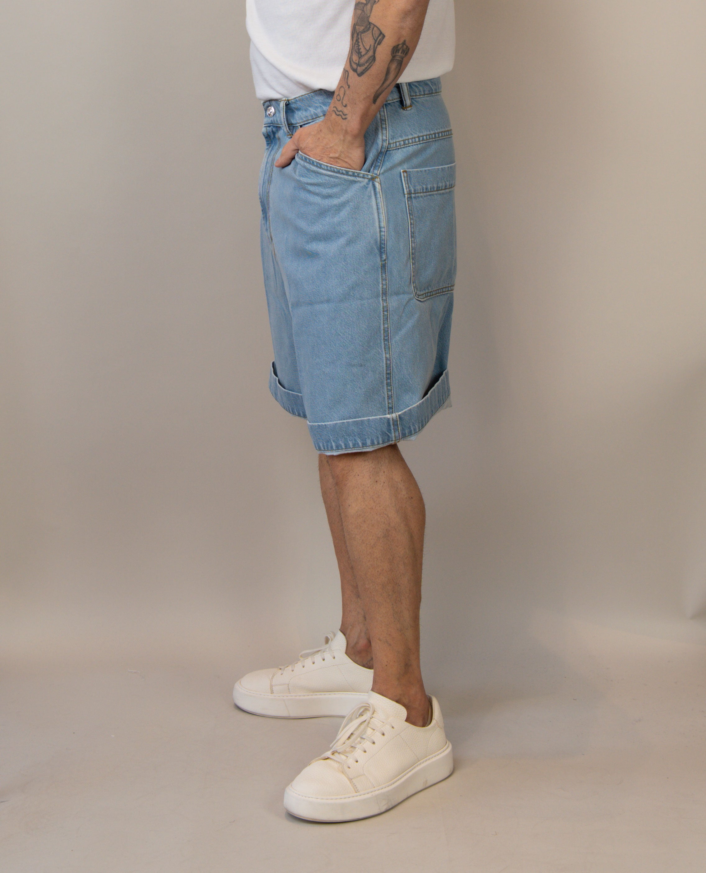 Bermuda Nine in the morning uomo Leo denim LEO 013 AL01 NINE INTHE MORNING
