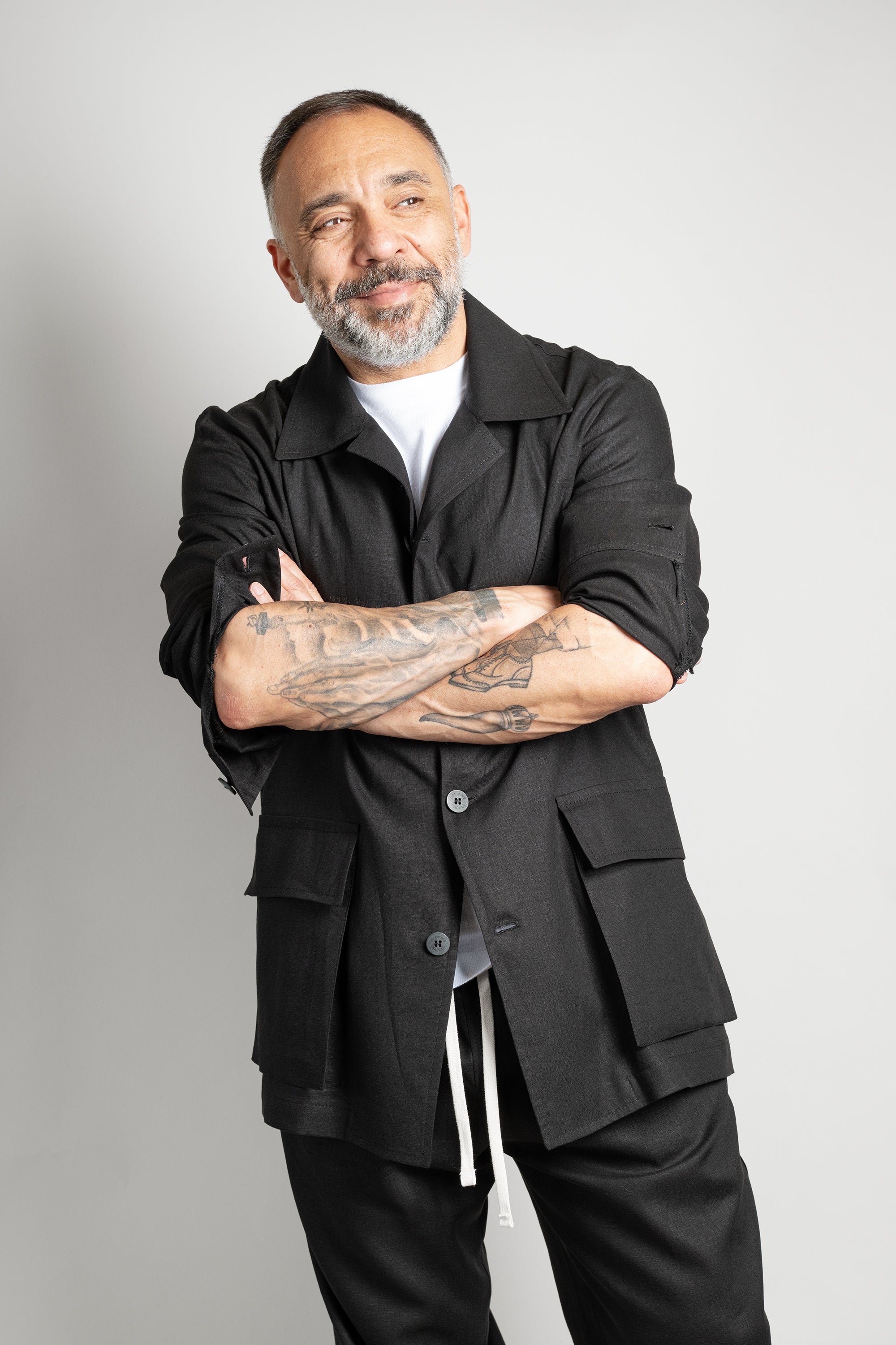 Camicia OFFICINE uomo SARIANA Nera SARIANA NERO OFFICINE