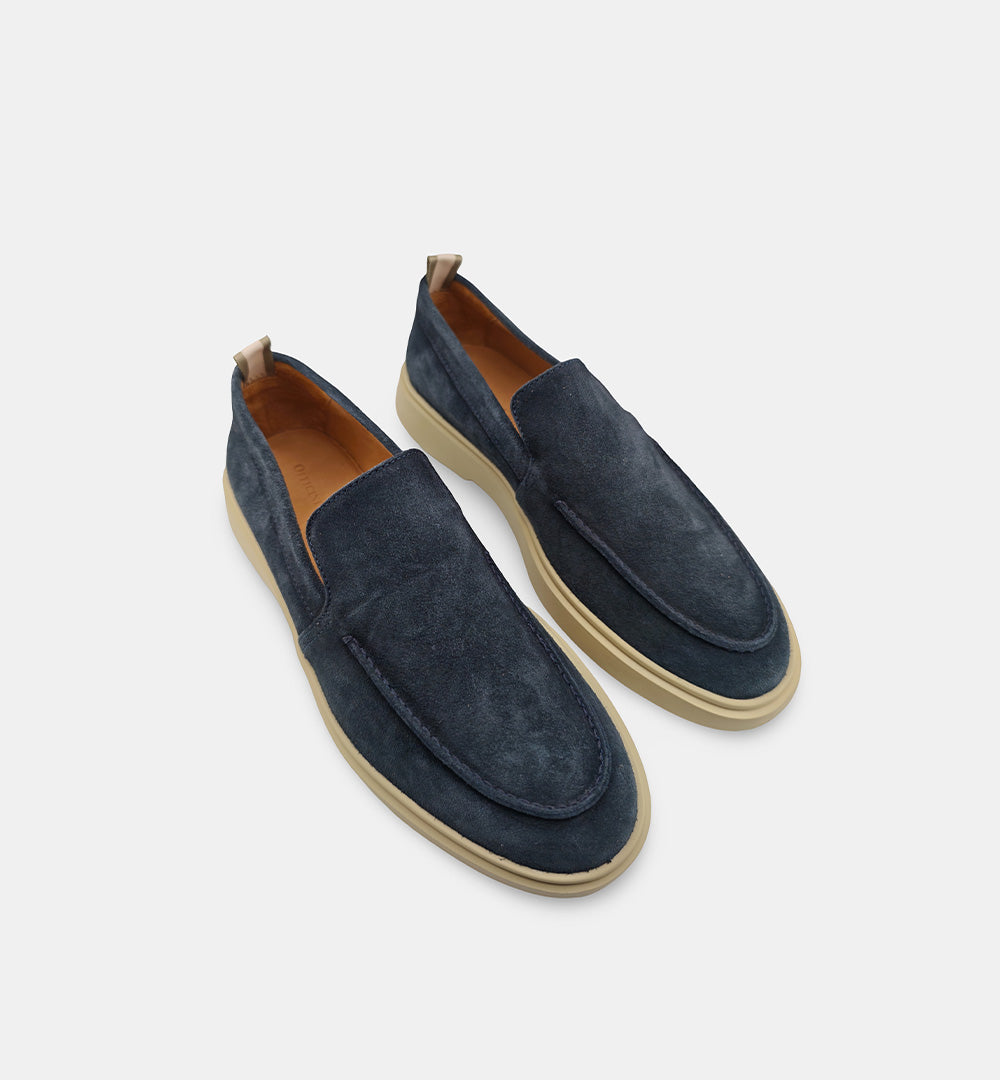 Mocassini OFFICINE CREATIVE uomo BONES002 Blu BONES/002 NAVY OFFICINE CREATIVE