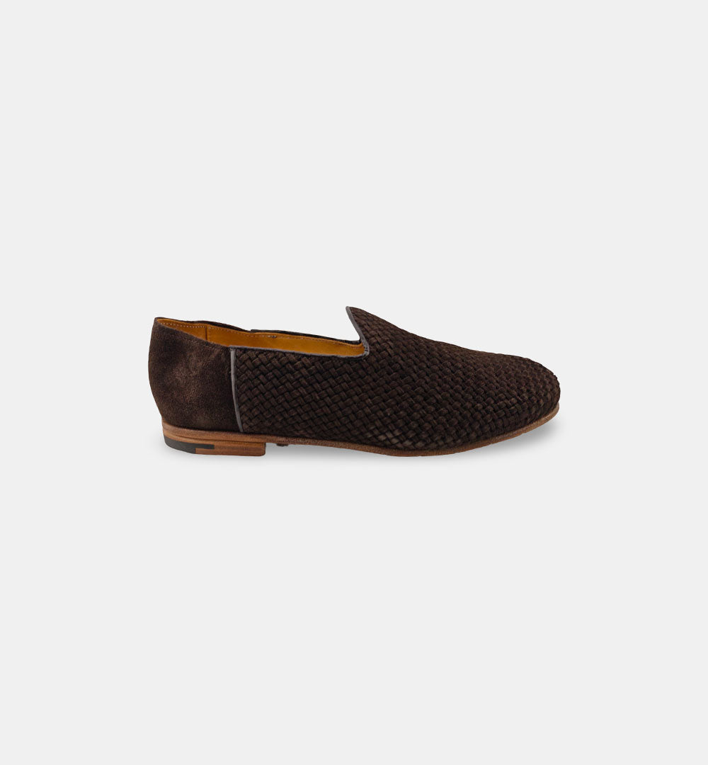 Mocassini Premiata uomo 32406 testa di moro 32406 TRECCIA PREMIATA