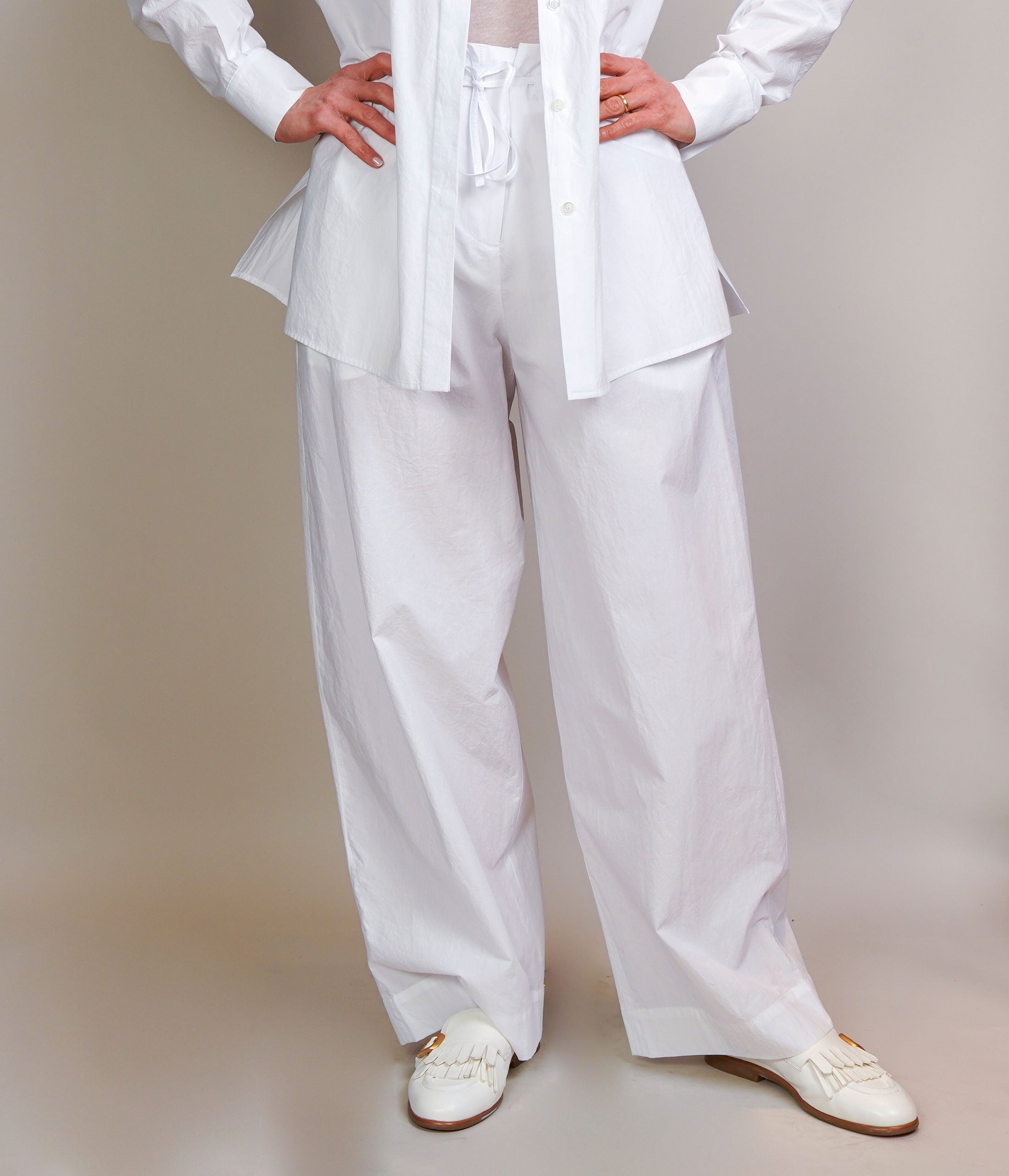 Pantalone Pt Torino donna Dafne bianco DAFNE FT69 0010 PT TORINO
