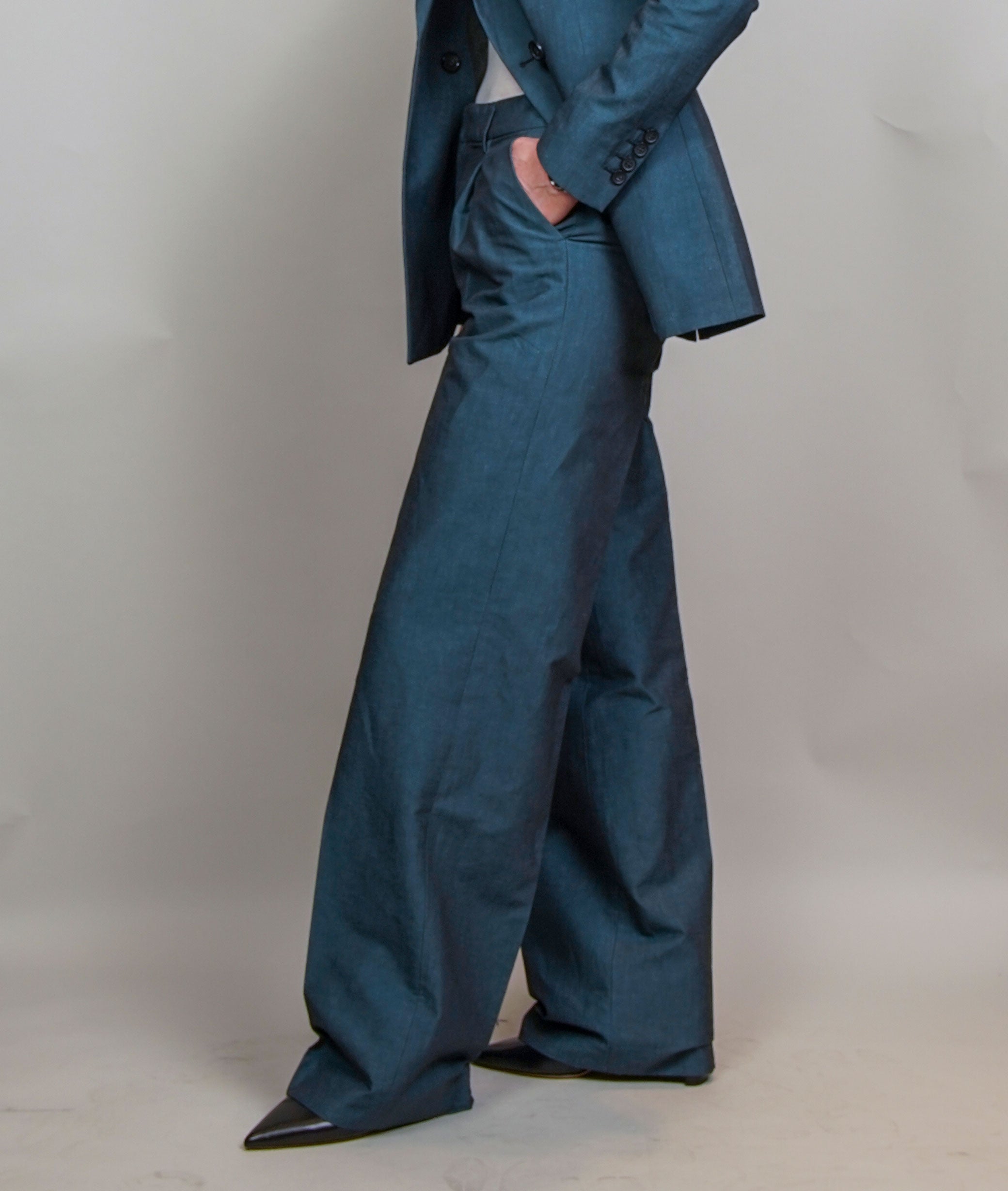 Pantalone Pt Torino donna Lola blu LOLA ZI33 0370 PT TORINO