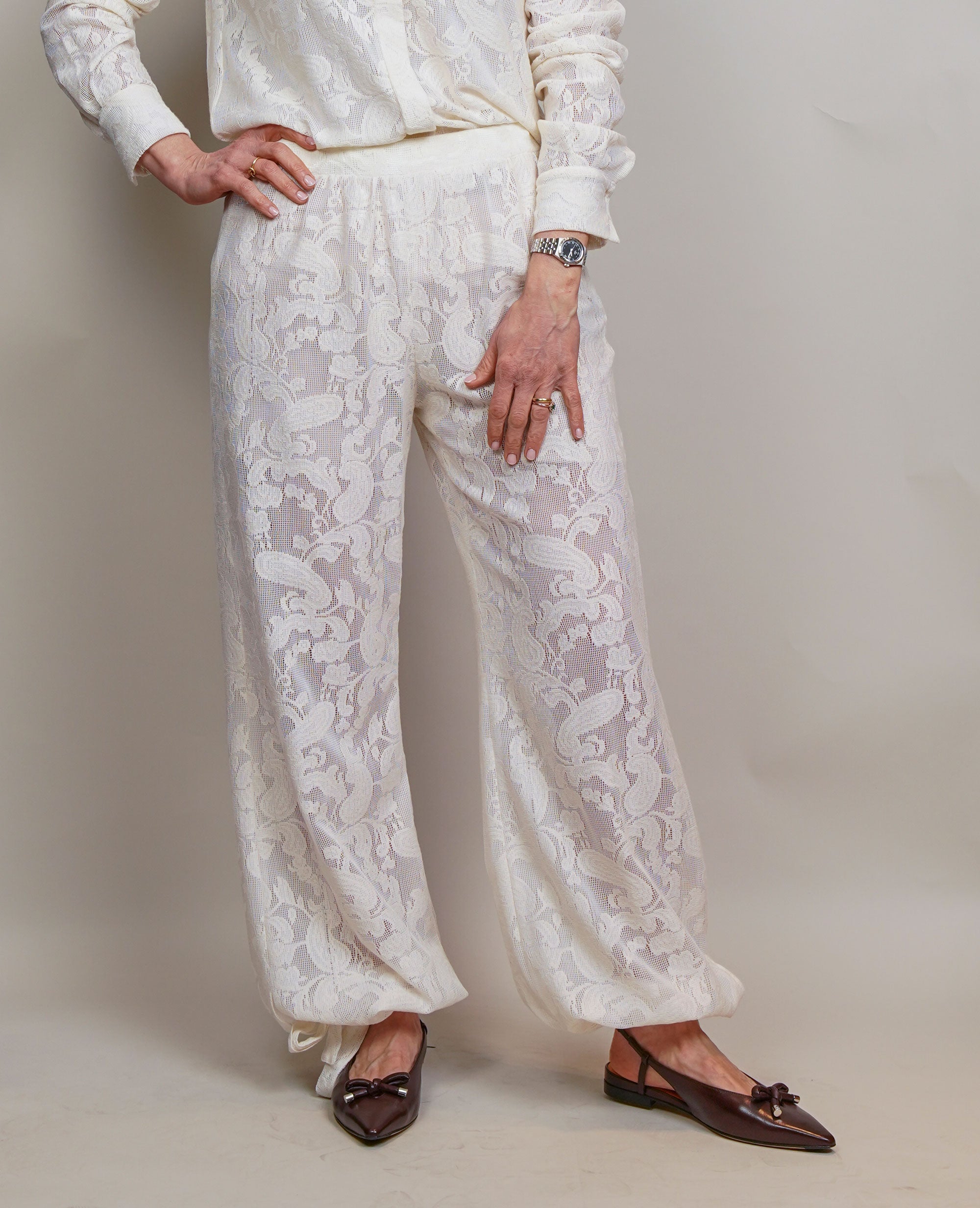 Pantalone Pt Torino donna Odette ecrù <BR/><BR/> ODETTE ER19 0025 PT TORINO