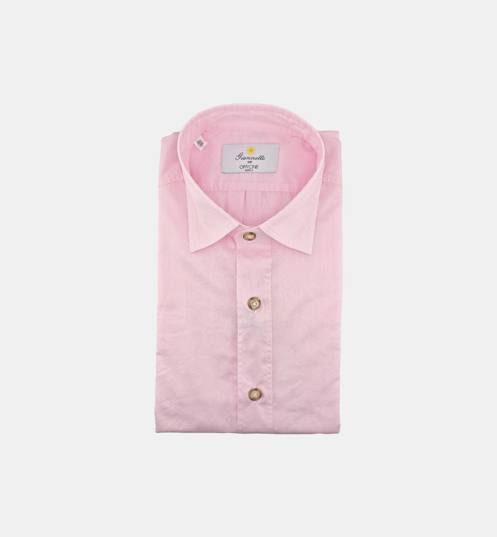 Camicia Giannetto Portofino uomo 61130 rosa CAMICIA 61130 2250 47 03 SANFORT