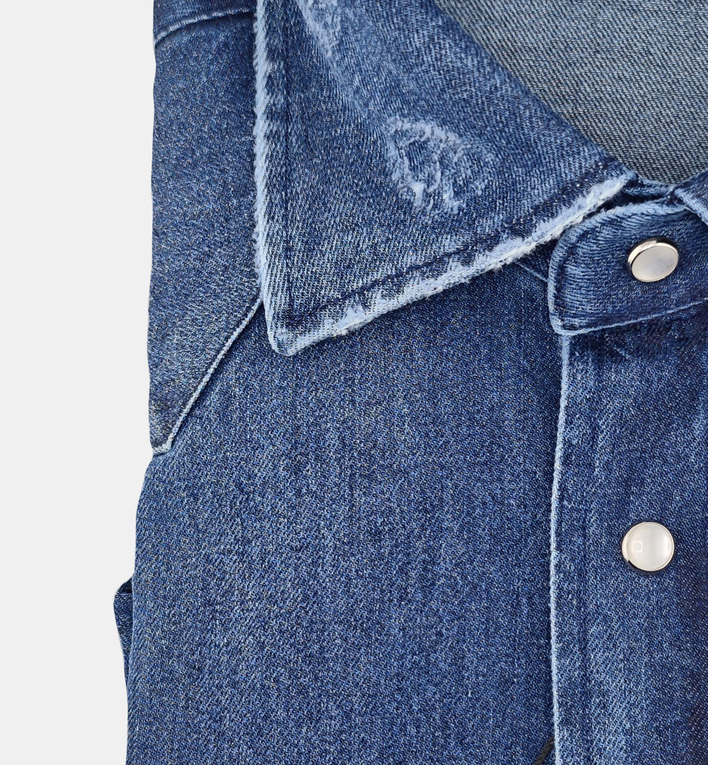 Camicia Sartorio uomo Texas denim scuro TEXAS 29650100 SARTORIO