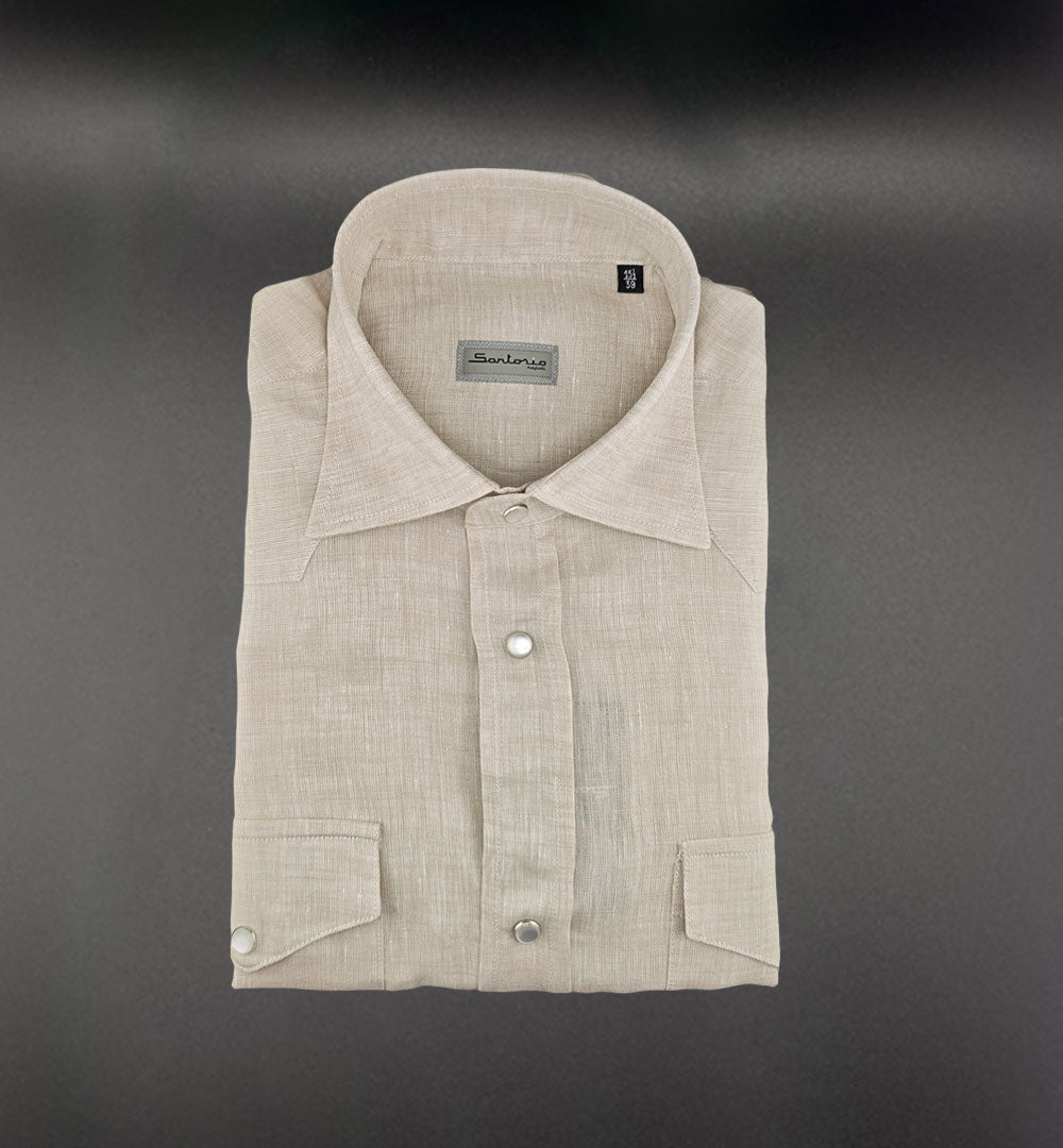 Camicia SARTORIO uomo TEXAS Corda TEXAS 464207004 SARTORIO