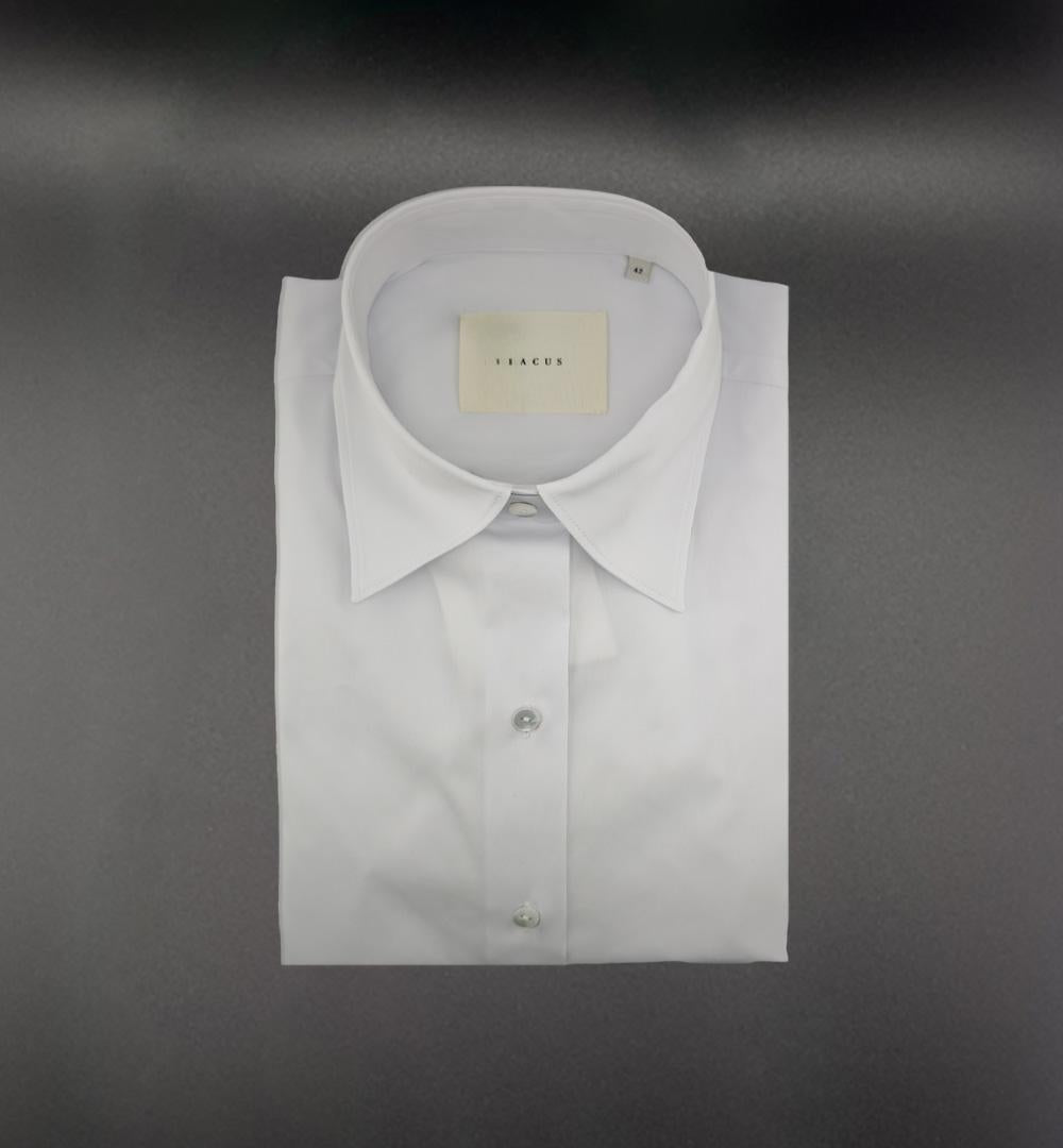 Camicia XACUS donna 15125 Bianca 15125 001 PERLA B XACUS